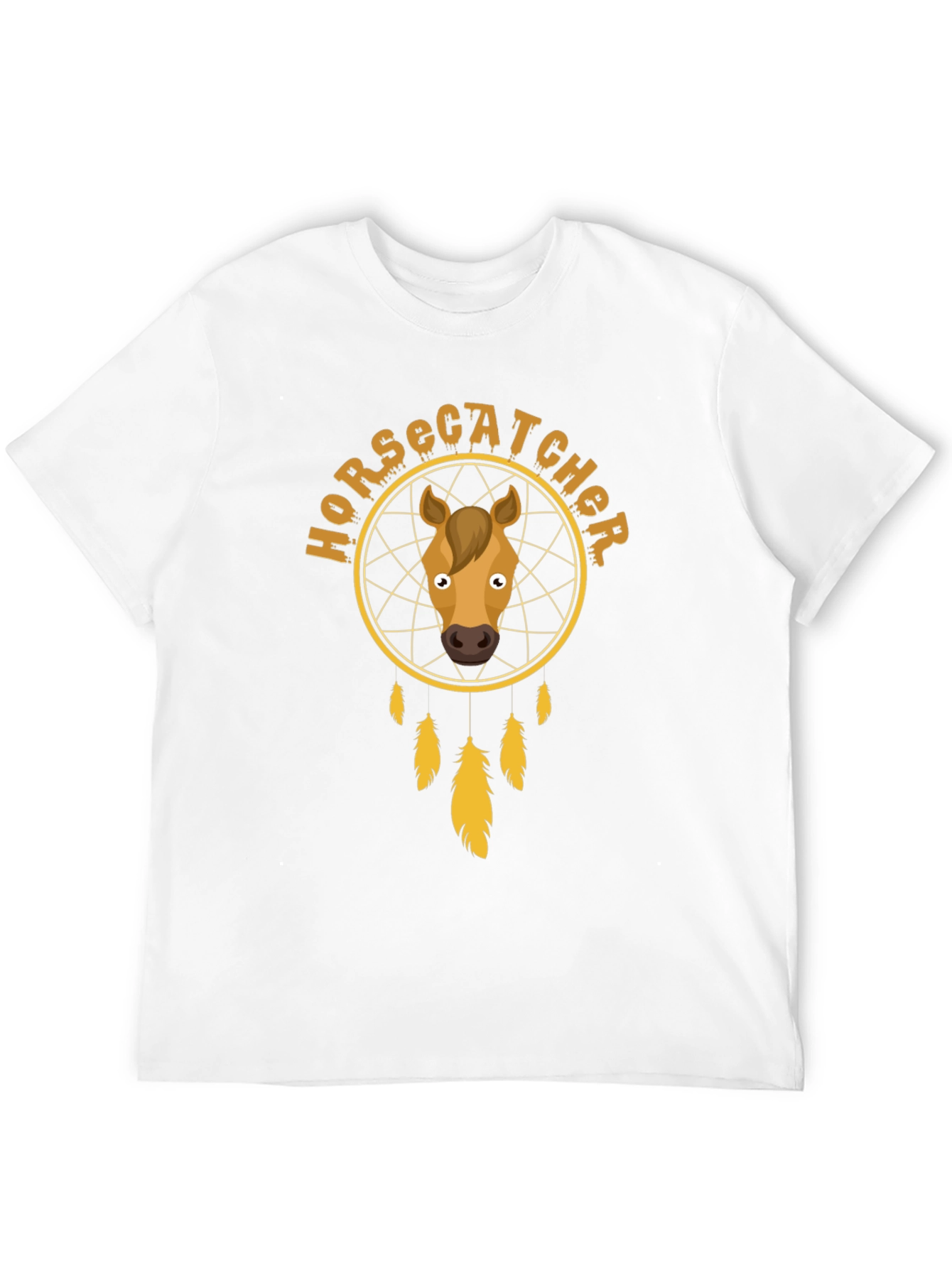 Horse Catcher Dreamcatcher Graphic T-Shirt