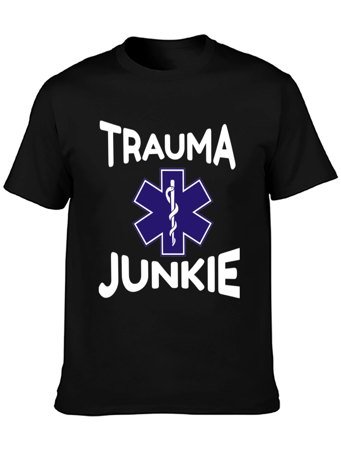 Trauma Junkie T-Shirt - EMS Star of Life