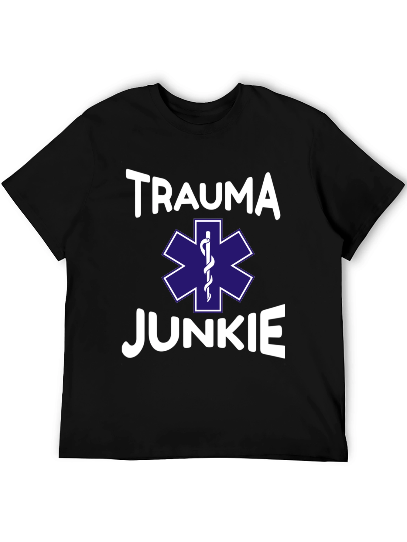 Trauma Junkie T-Shirt - EMS Star of Life