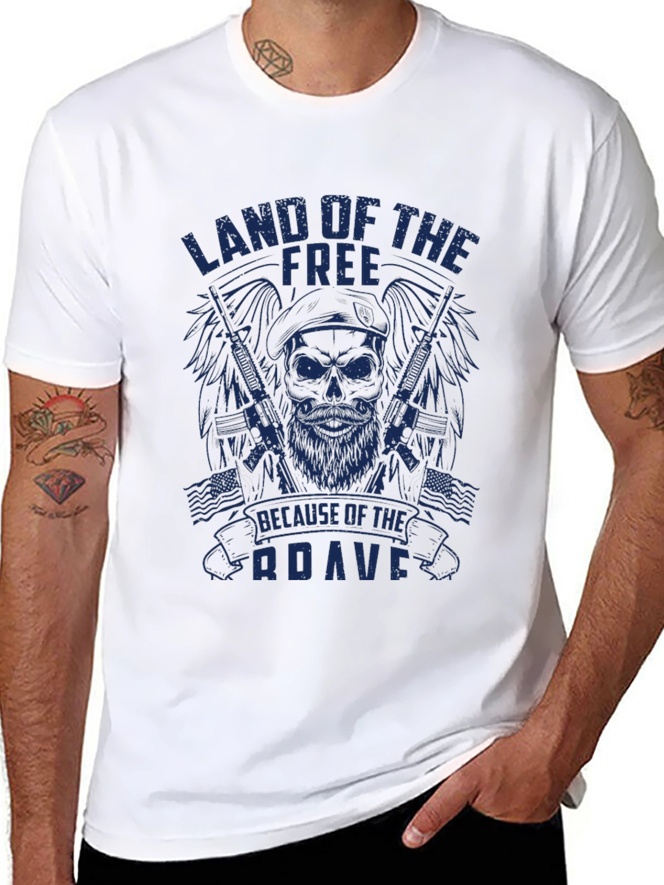 Land of the Free Graphic T-Shirt
