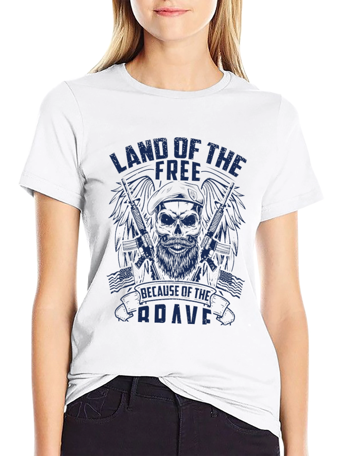 Land of the Free Graphic T-Shirt
