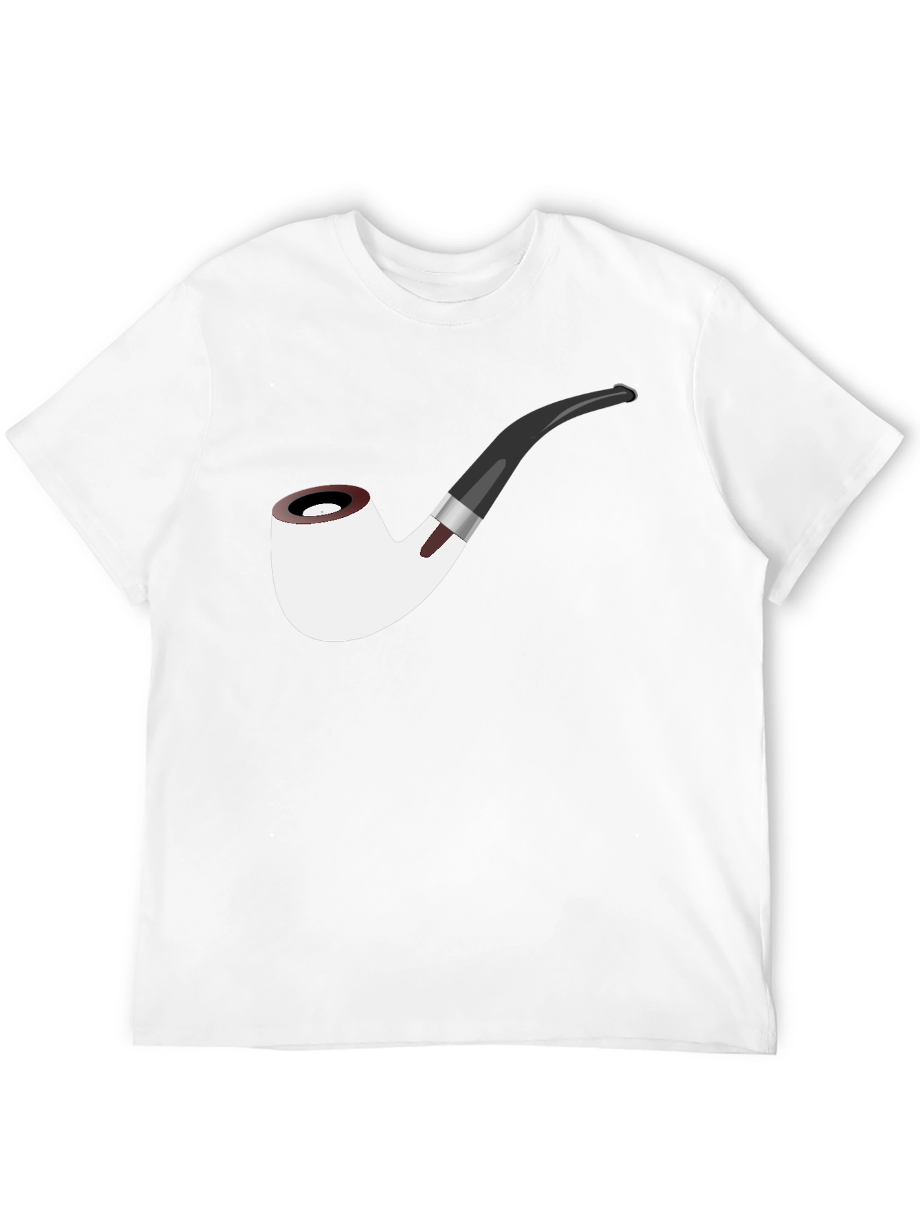 Smoking Pipe T-Shirt - Novelty Graphic Tee