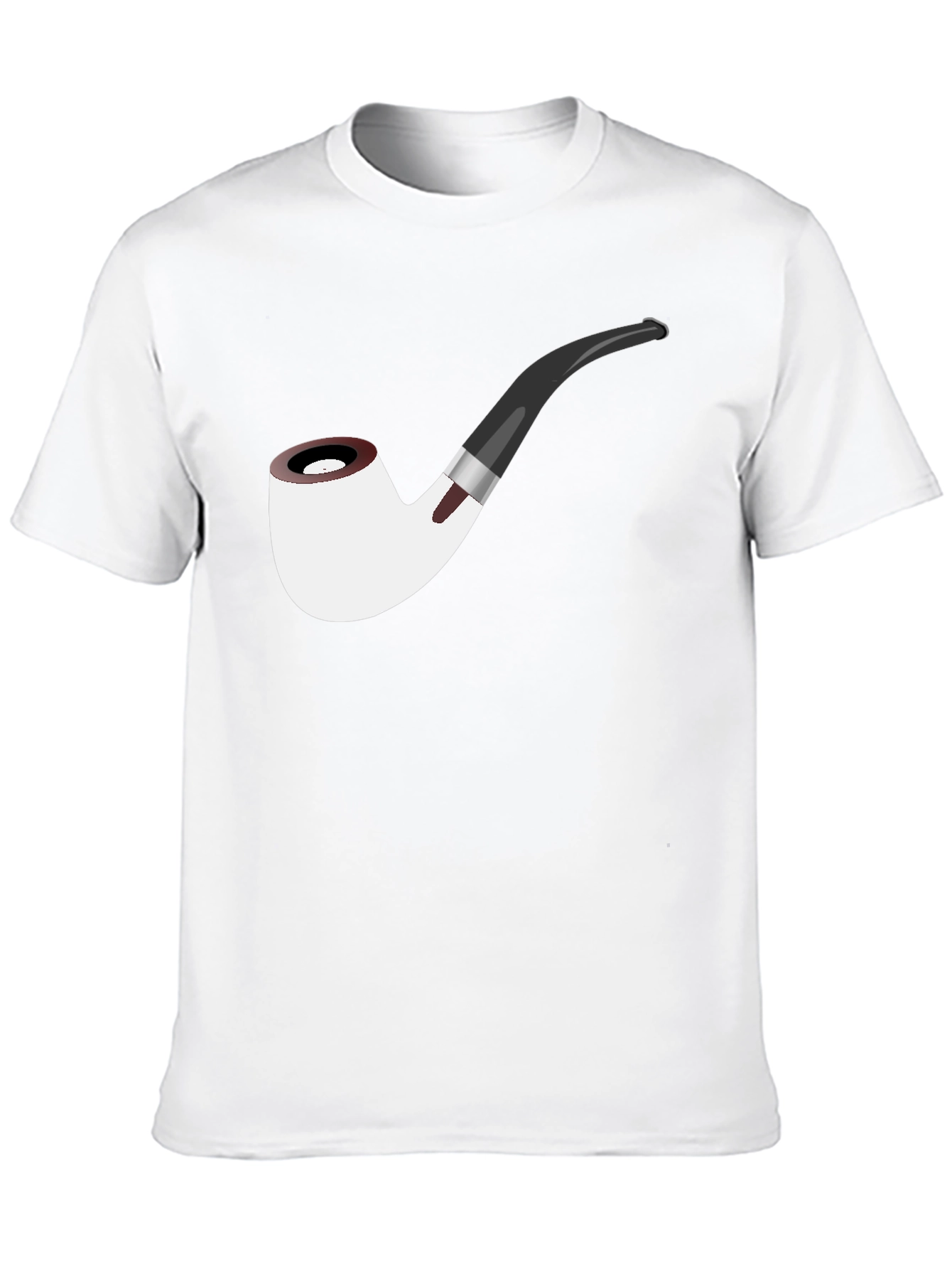 Smoking Pipe T-Shirt - Novelty Graphic Tee