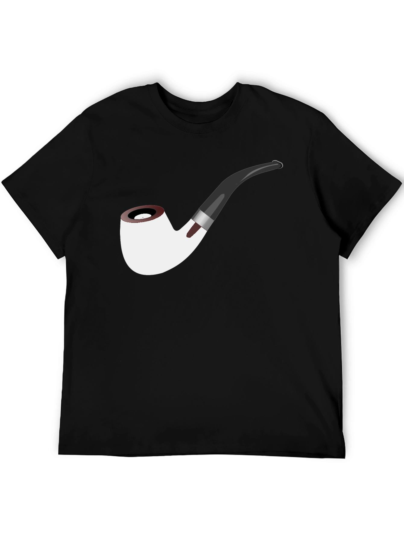 Smoking Pipe T-Shirt - Novelty Graphic Tee