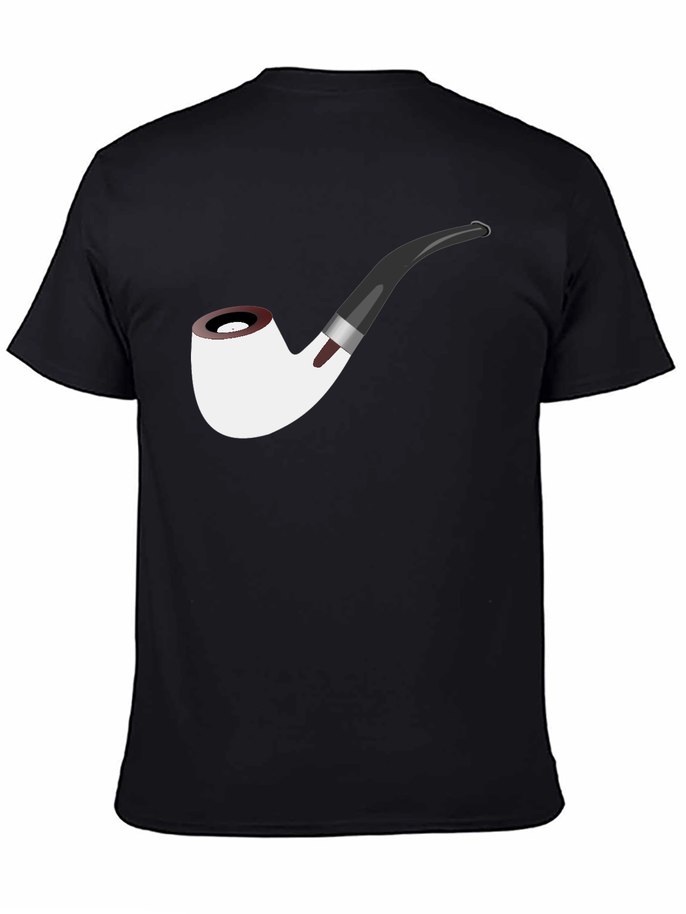 Smoking Pipe T-Shirt - Novelty Graphic Tee