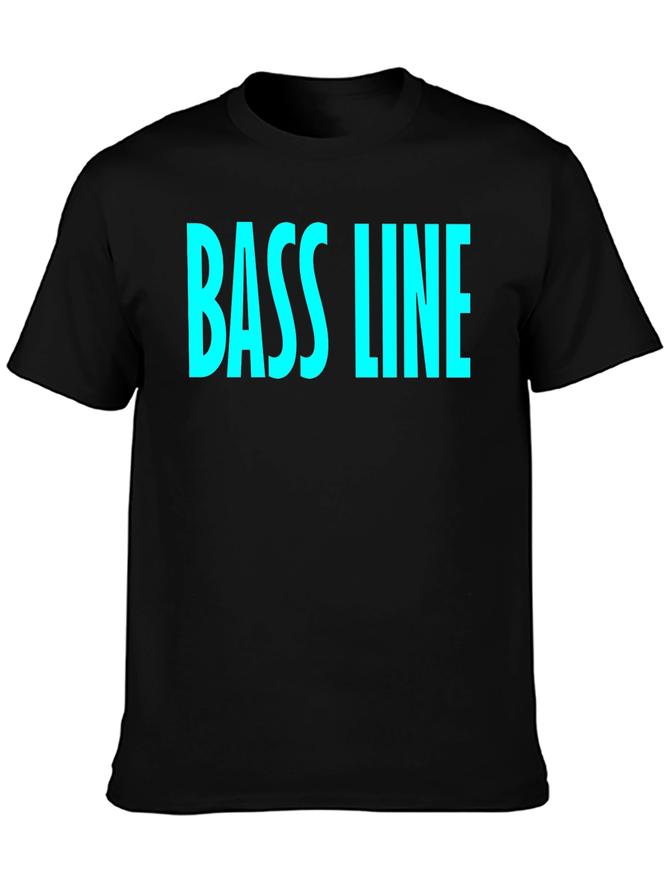 Bass Line Graphic Tee - Cool Music Lover Shirt