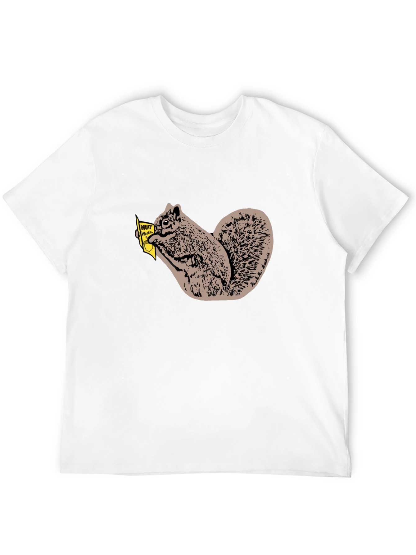 Nut Weekly Squirrel T-Shirt - Black