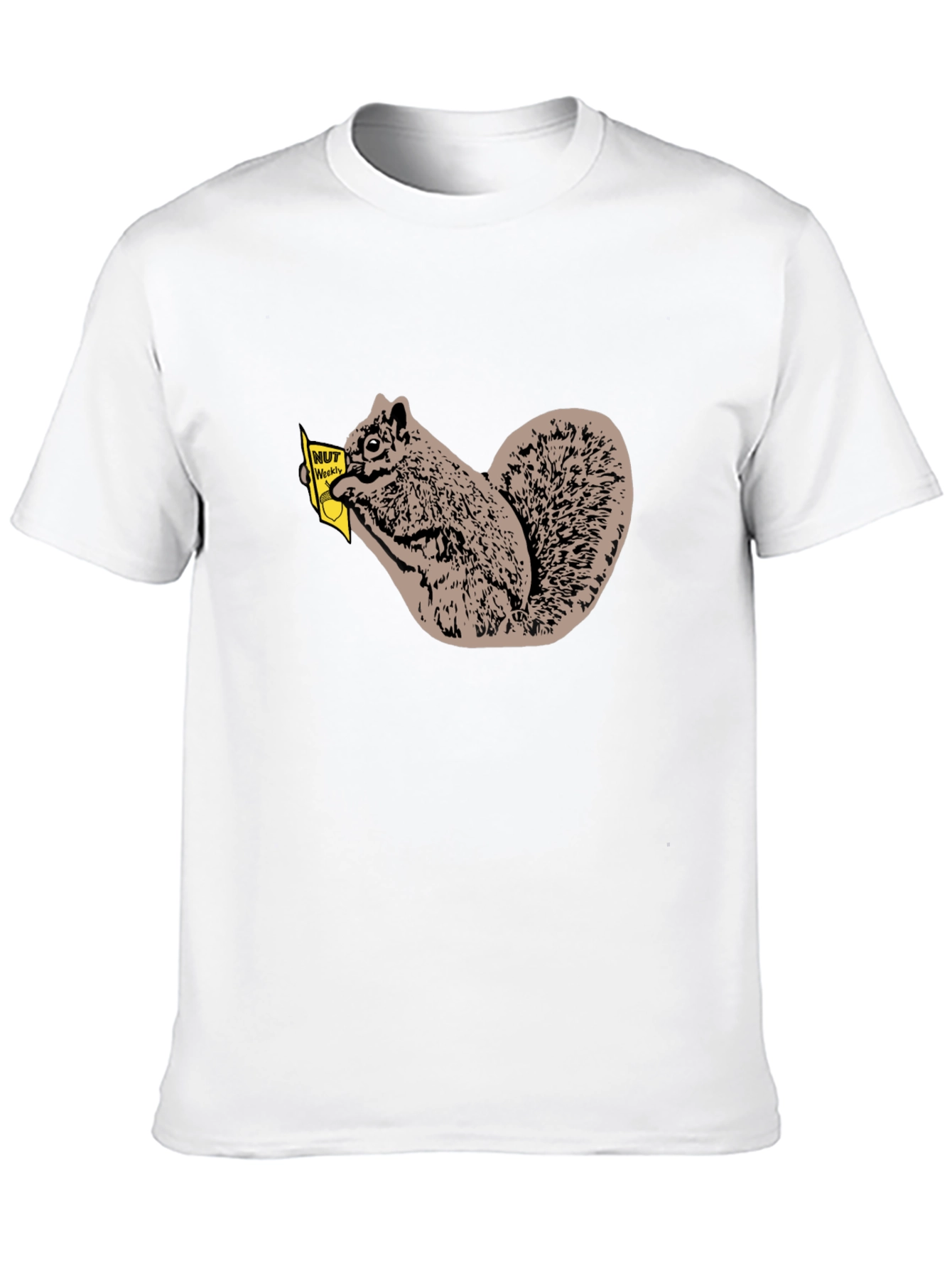 Nut Weekly Squirrel T-Shirt - Black