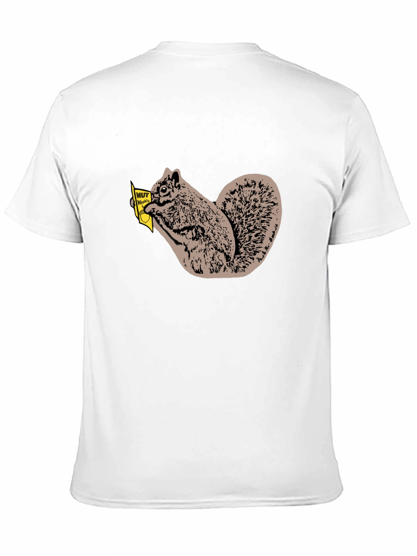 Nut Weekly Squirrel T-Shirt - Black