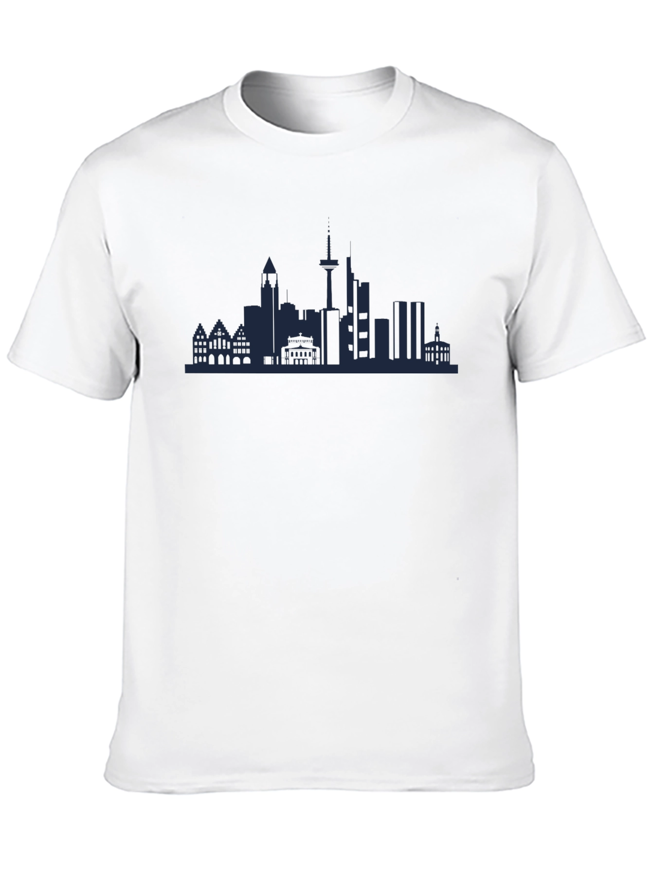 Cityscape Graphic Tee - Black