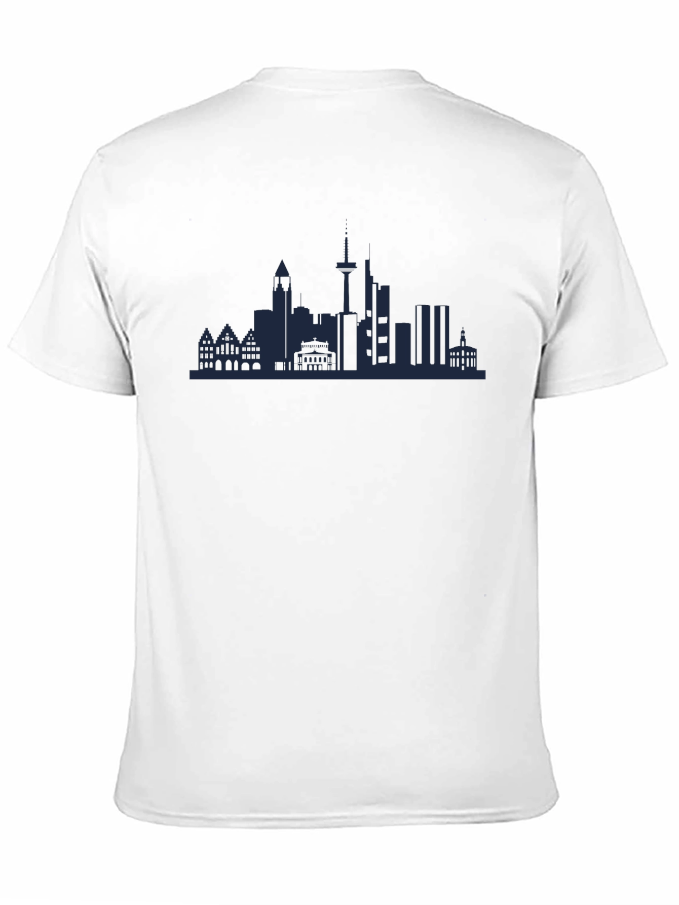 Cityscape Graphic Tee - Black