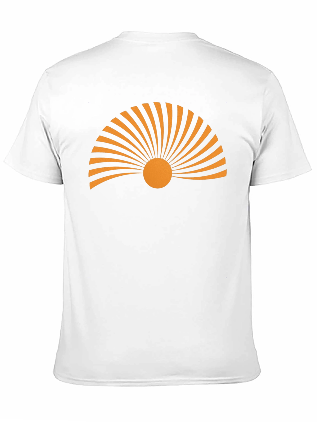 Sunrise Graphic Tee - Black Cotton T-Shirt