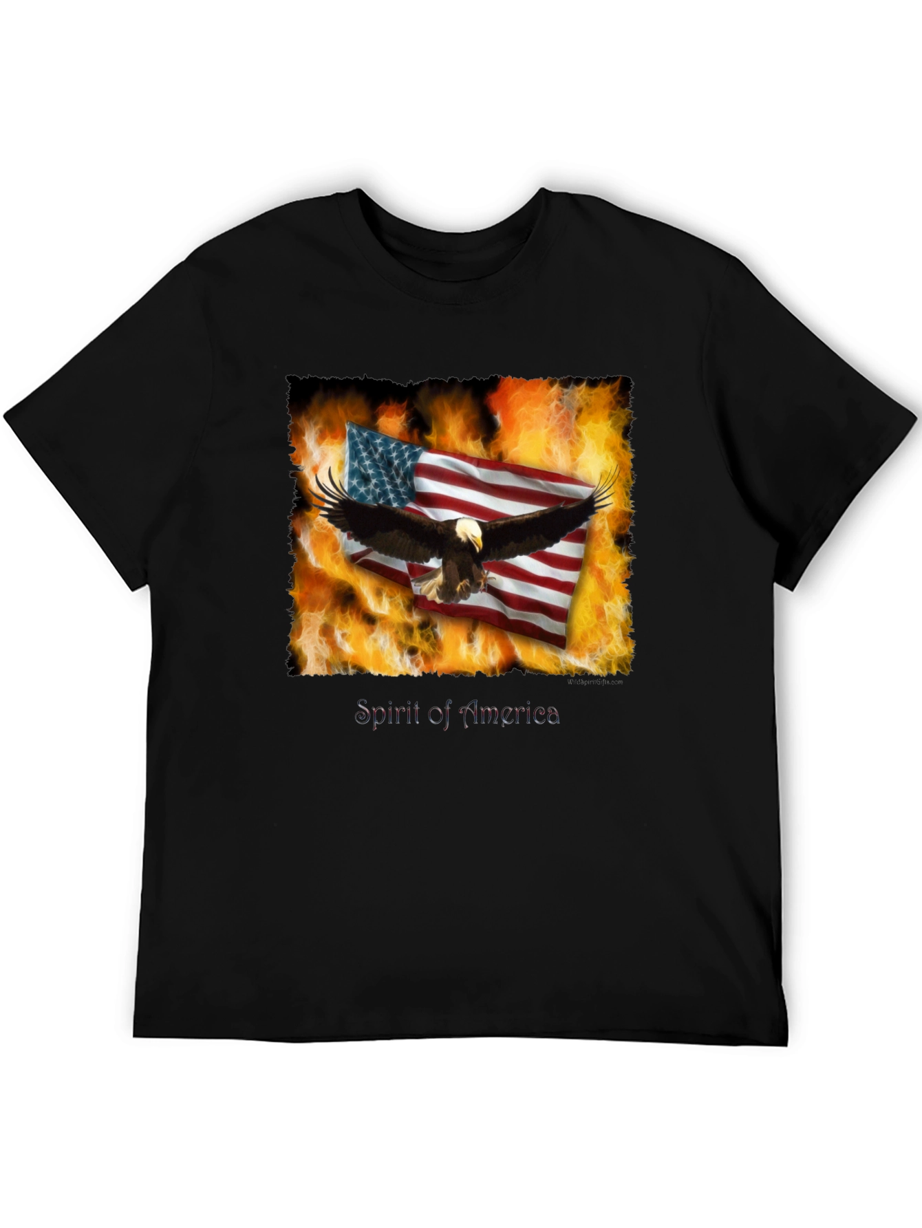 Spirit of America Eagle Graphic T-Shirt