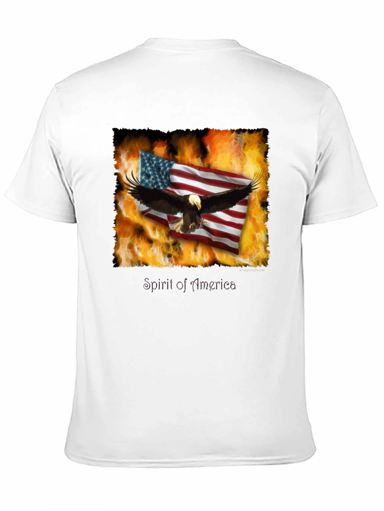Spirit of America Eagle Graphic T-Shirt