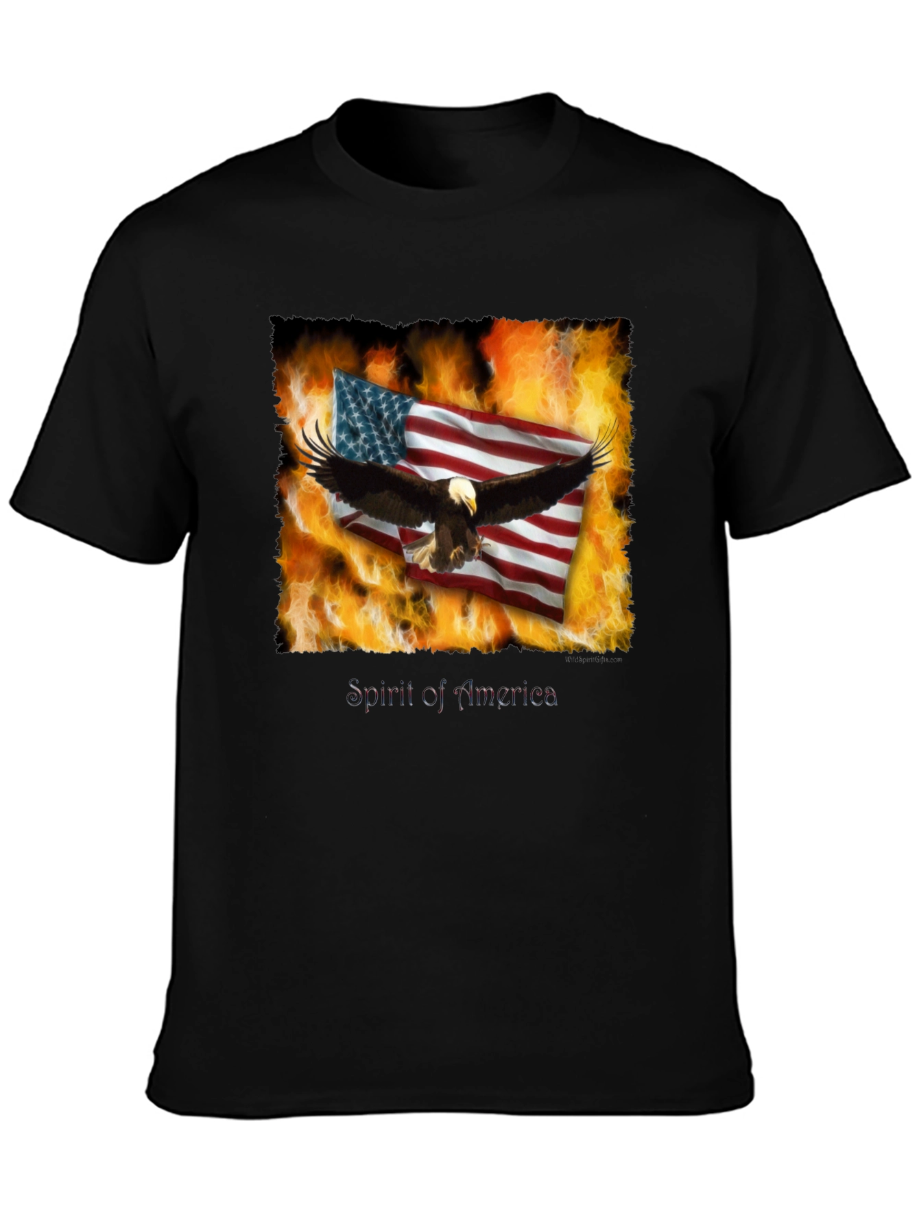 Spirit of America Eagle Graphic T-Shirt