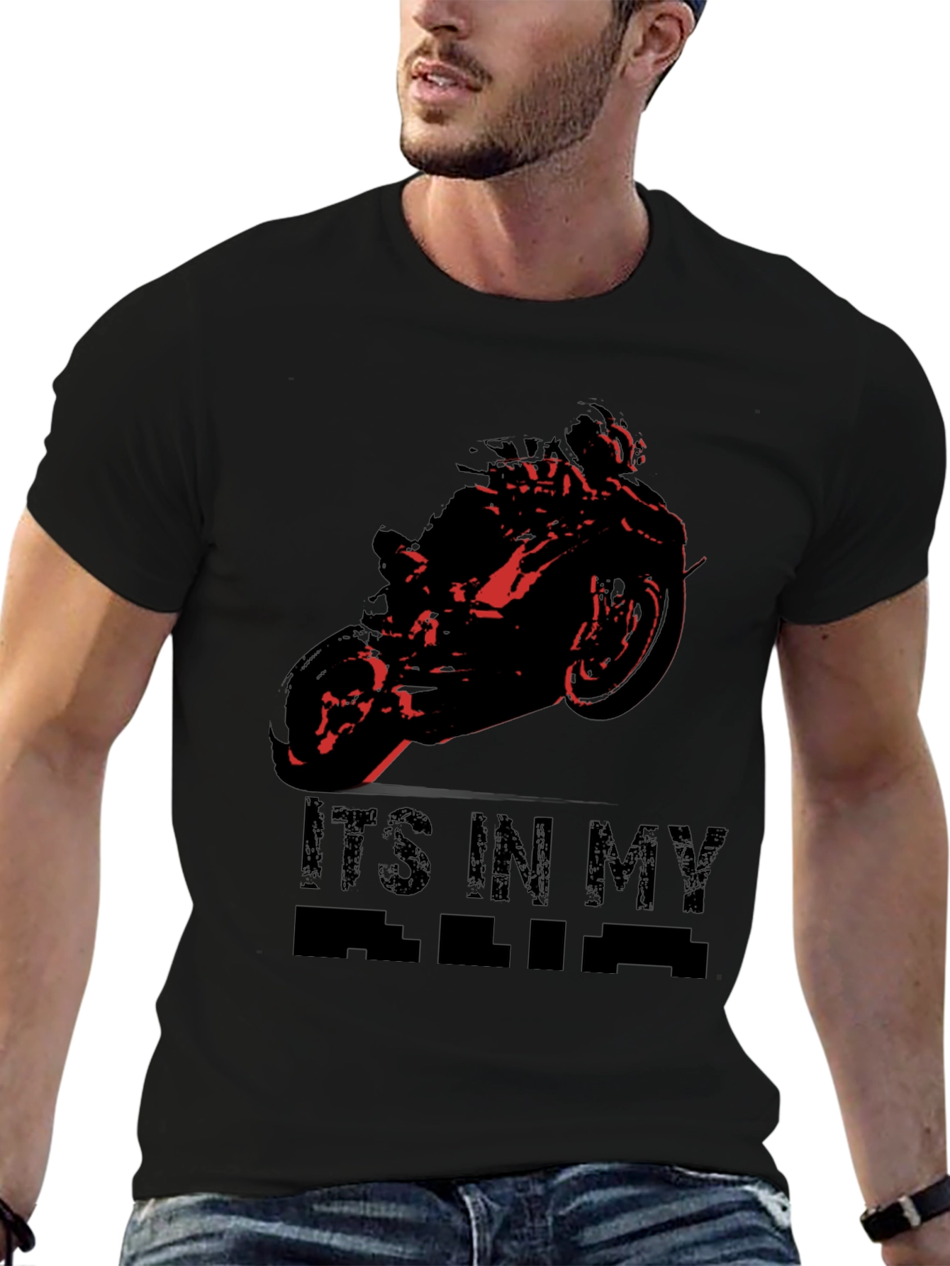 Motorcycle T-Shirt - Its In My Blood