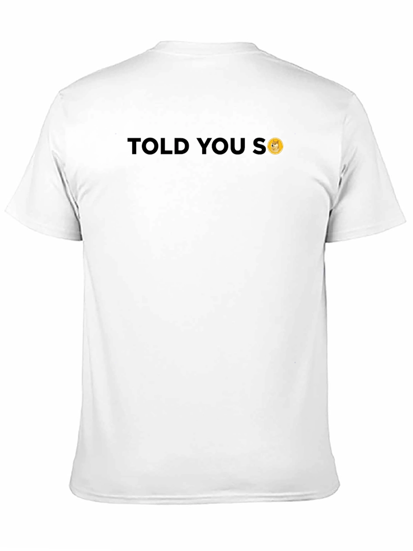 Told You So Graphic Tee - Black Cotton