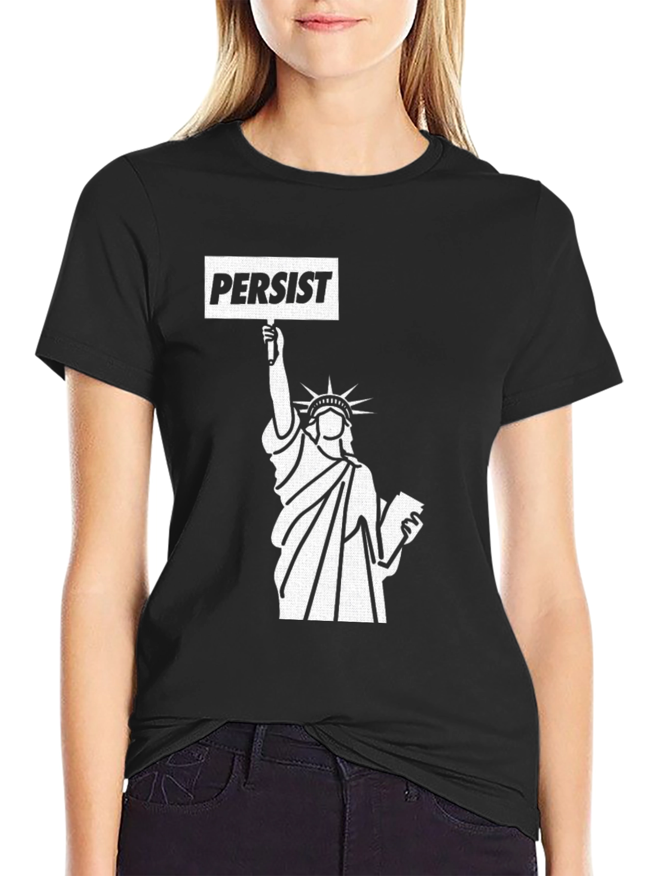 Persist Statue of Liberty Graphic Tee