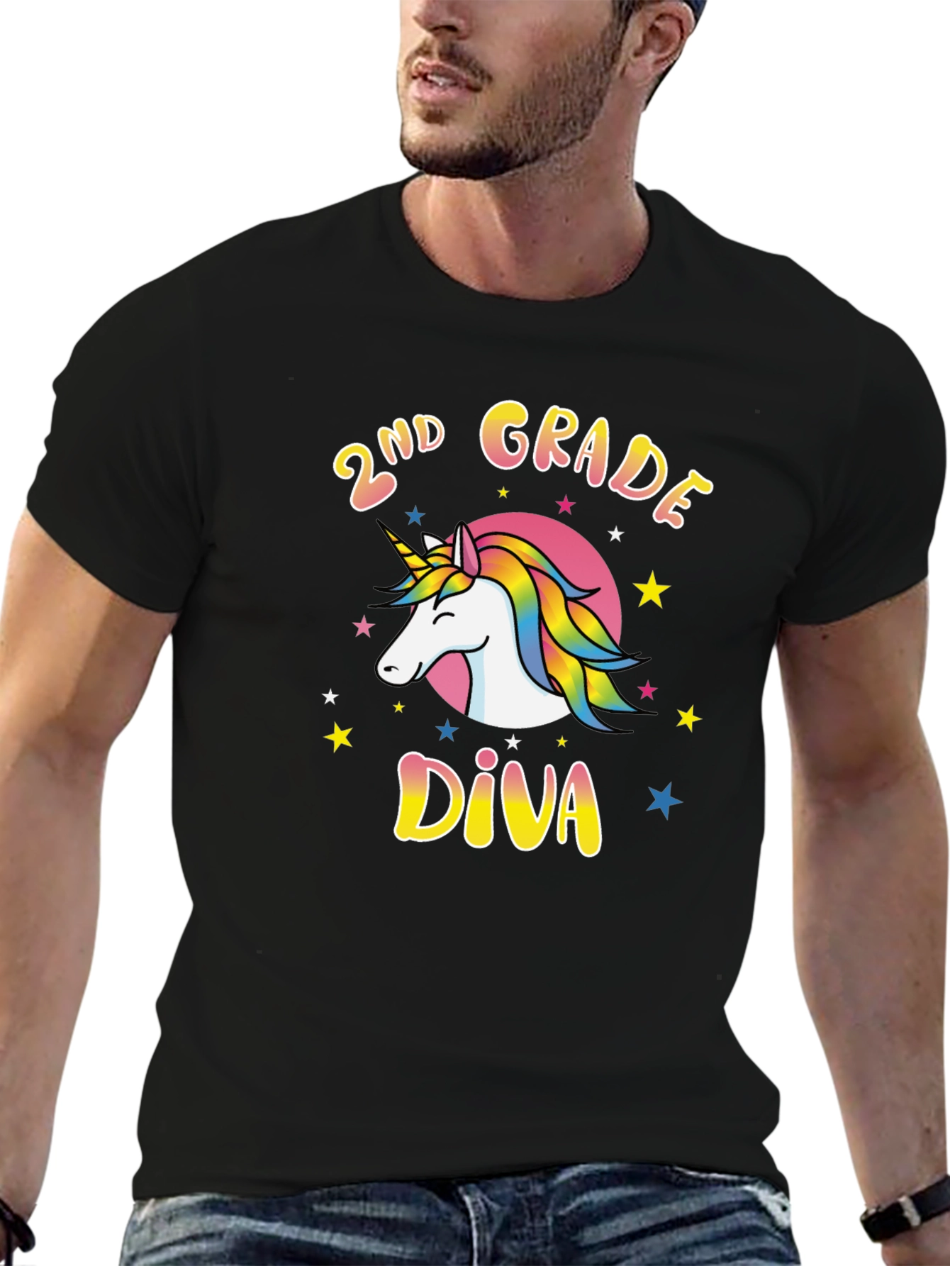 2nd Grade Diva Unicorn T-Shirt