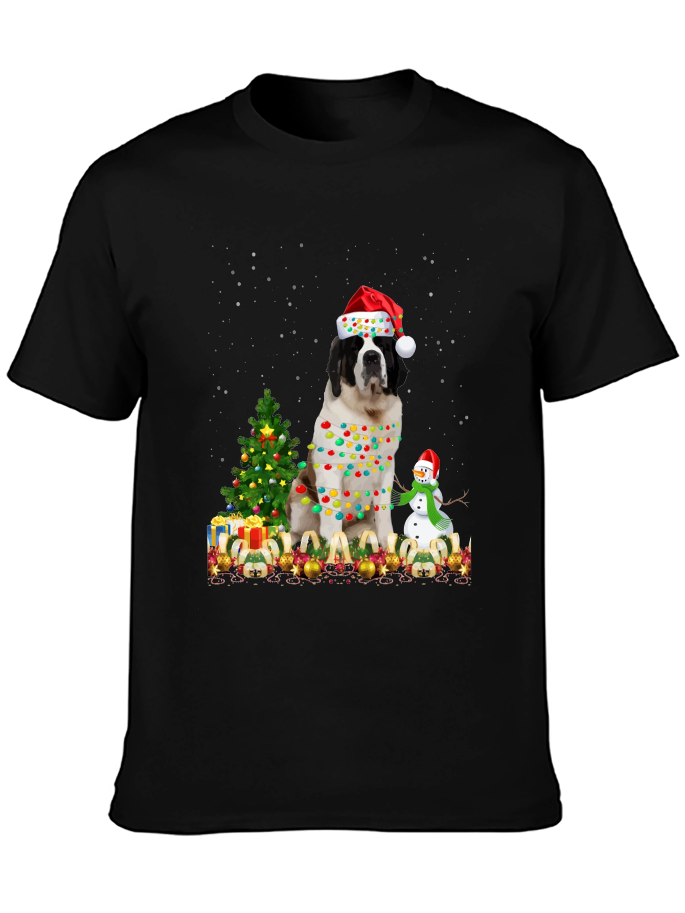 Christmas Dog T-Shirt - Holiday Apparel