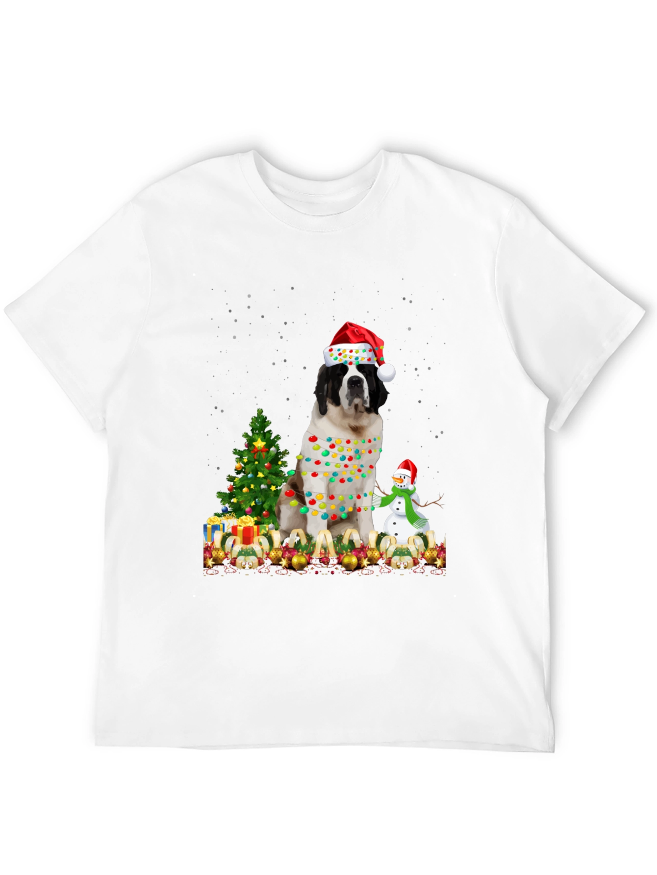 Christmas Dog T-Shirt - Holiday Apparel