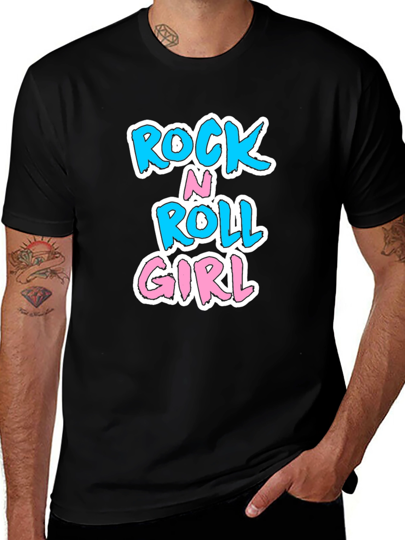Rock N Roll Girl Graphic Tee