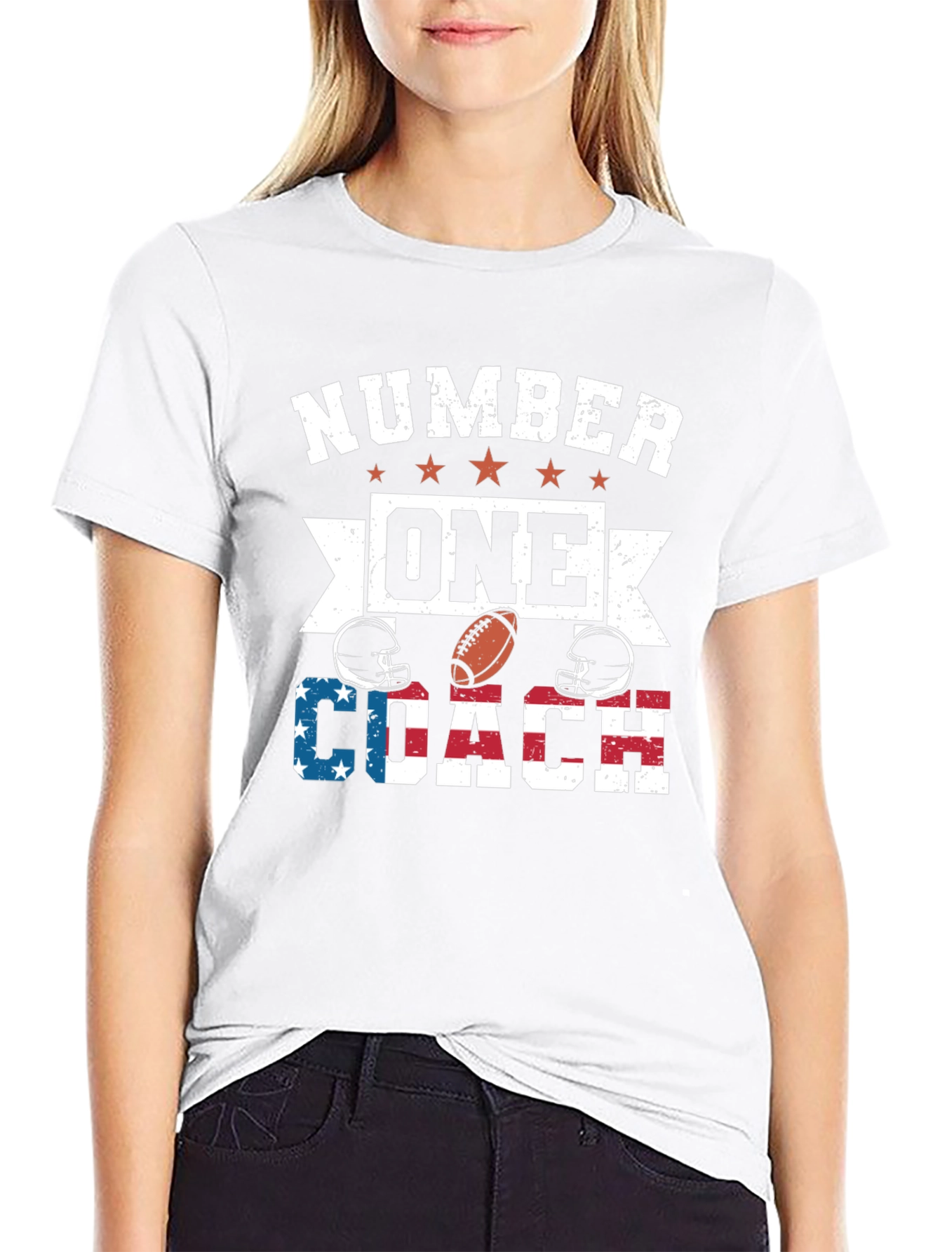 Number One Football Coach T-Shirt