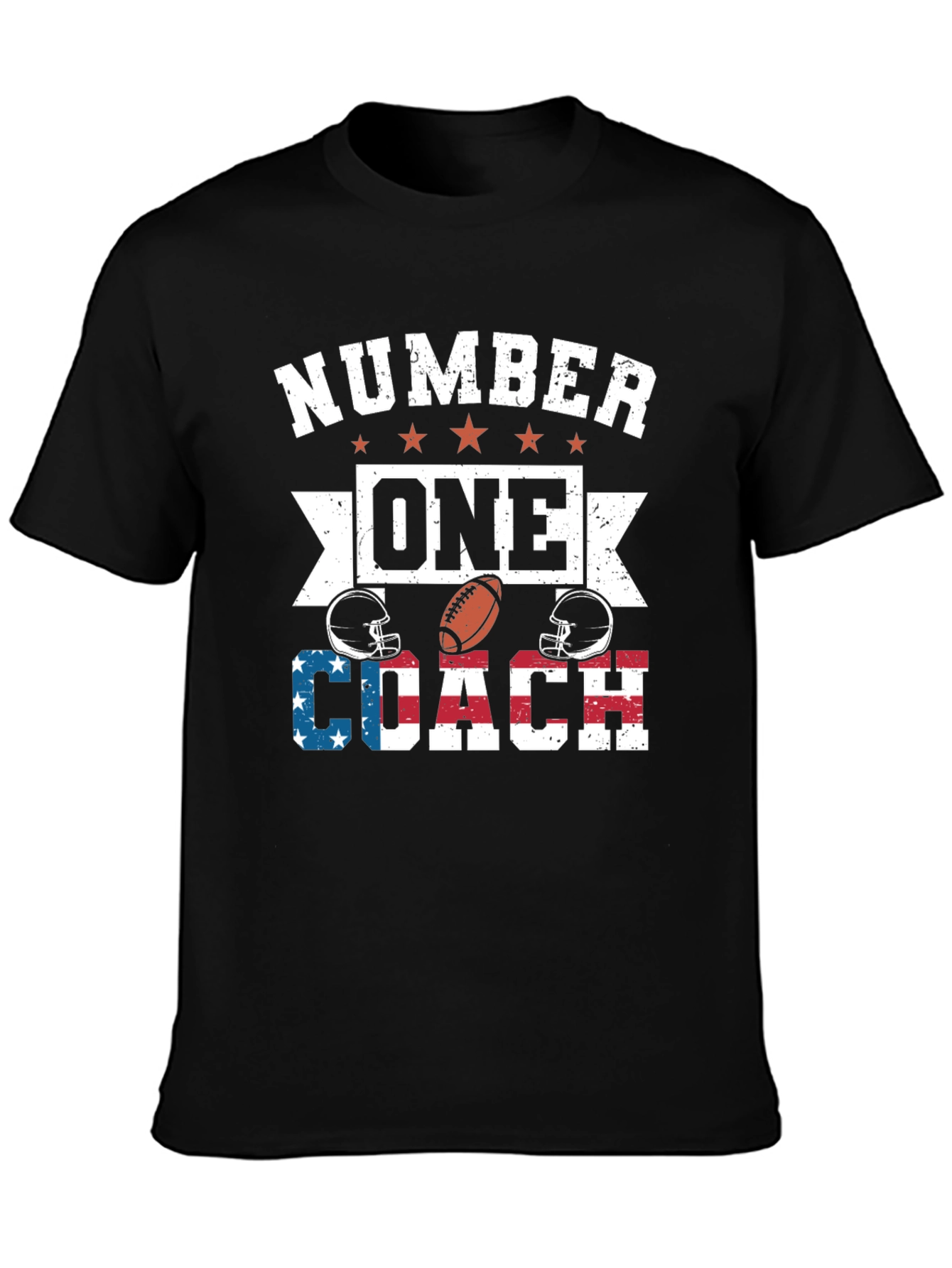 Number One Football Coach T-Shirt