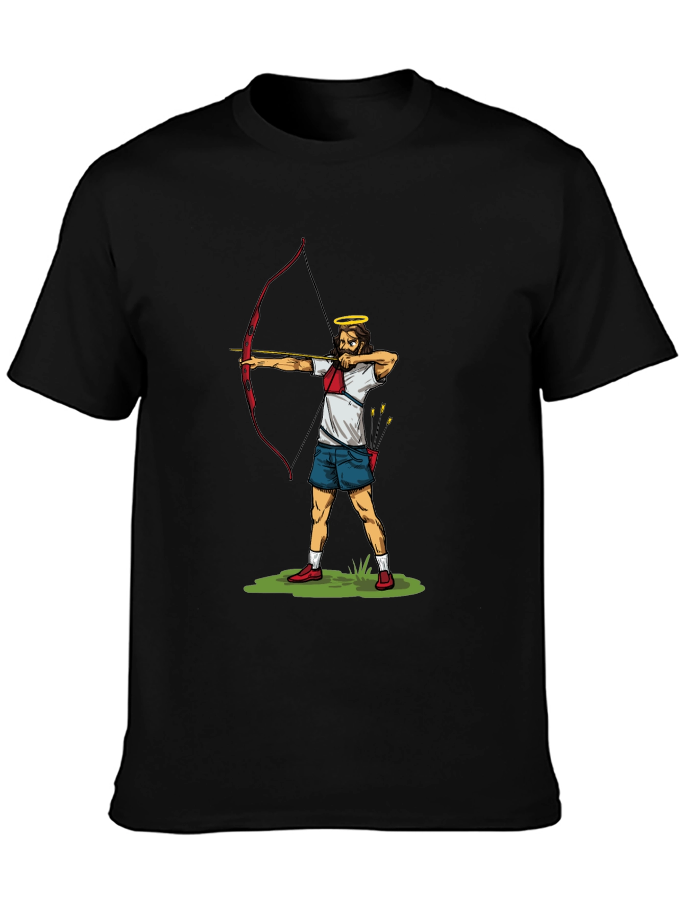 Archery Angel T-Shirt - Cool Graphic Tee