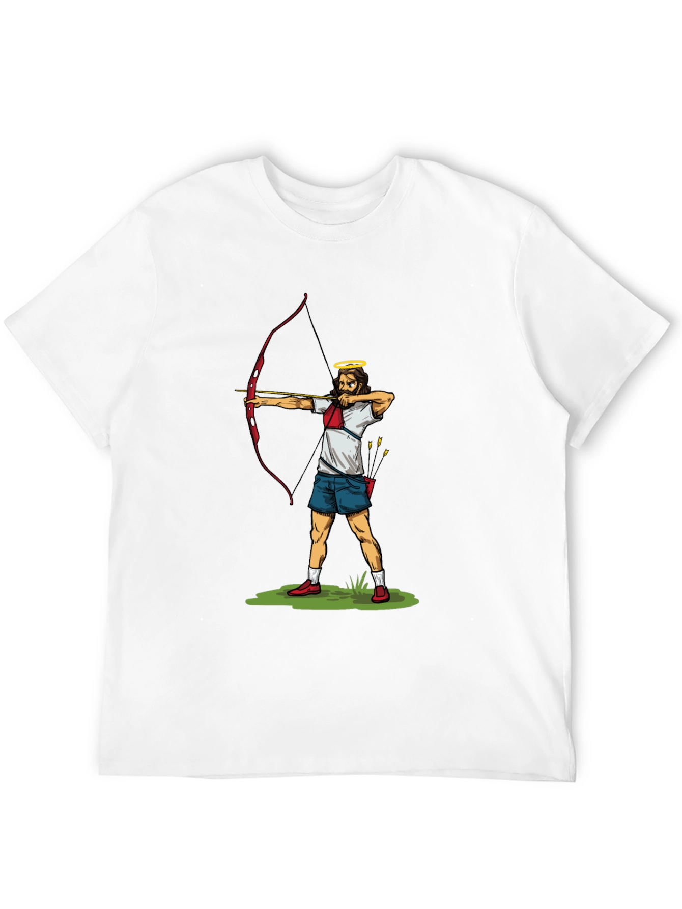 Archery Angel T-Shirt - Cool Graphic Tee