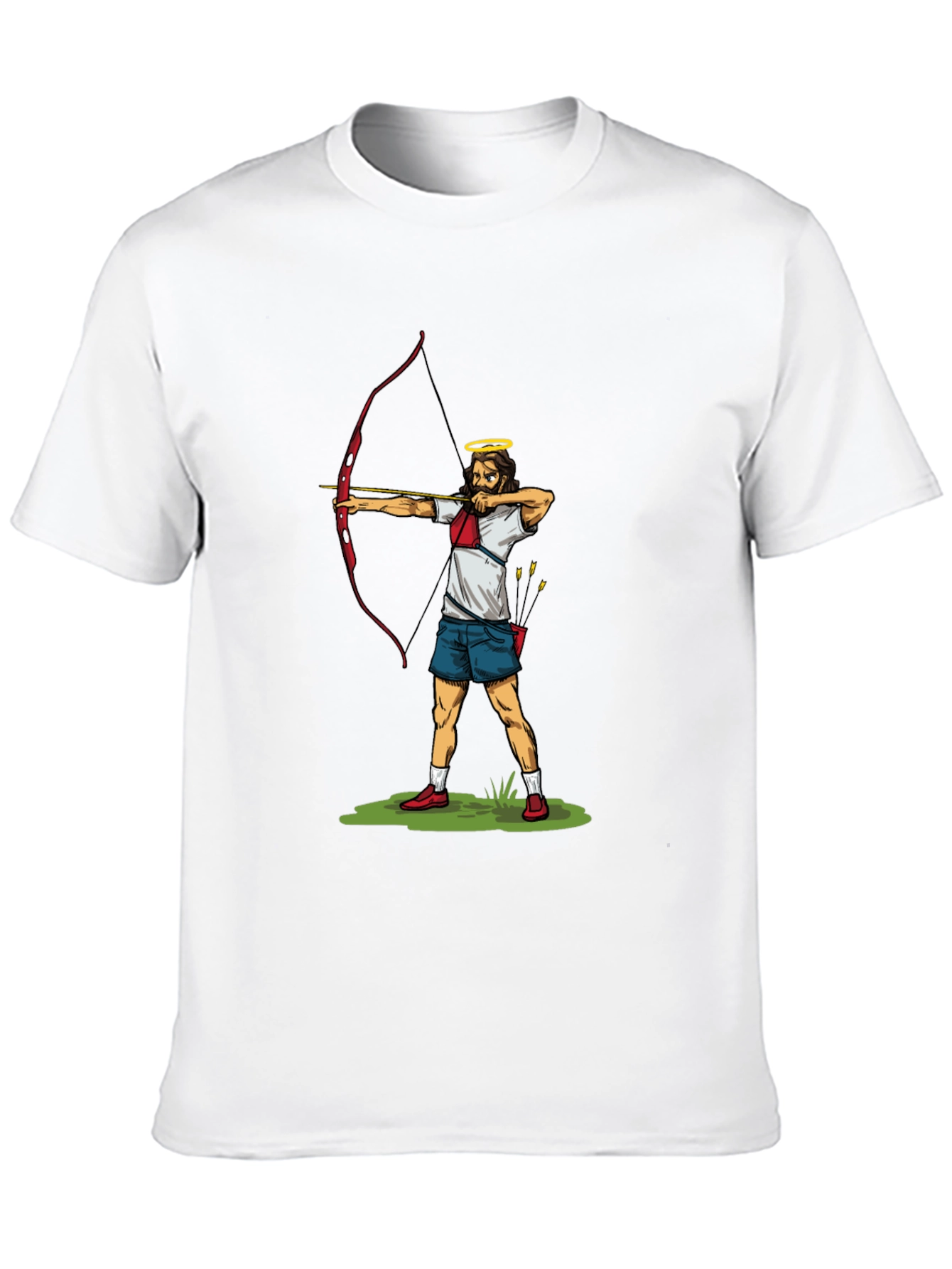 Archery Angel T-Shirt - Cool Graphic Tee