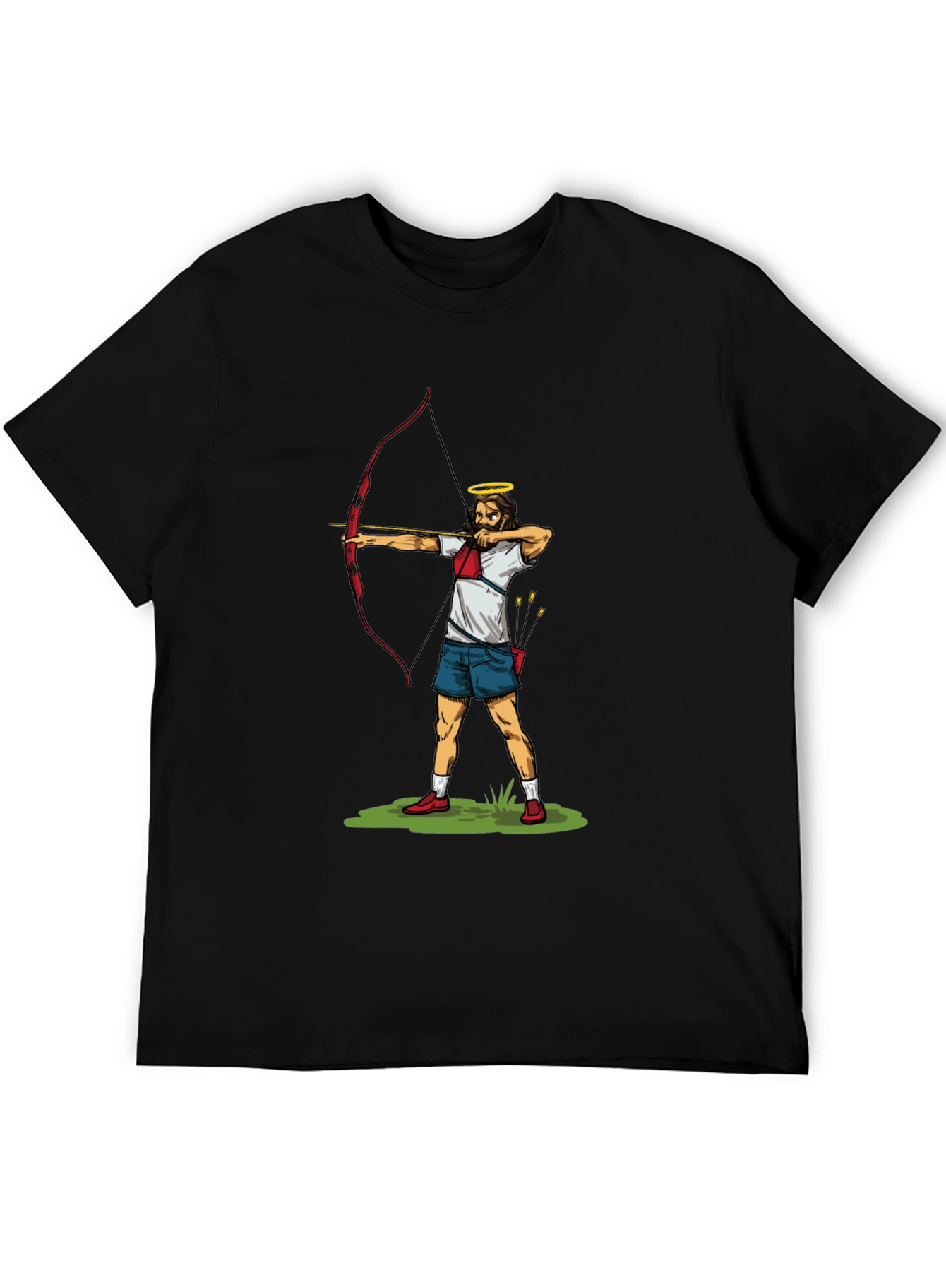 Archery Angel T-Shirt - Cool Graphic Tee