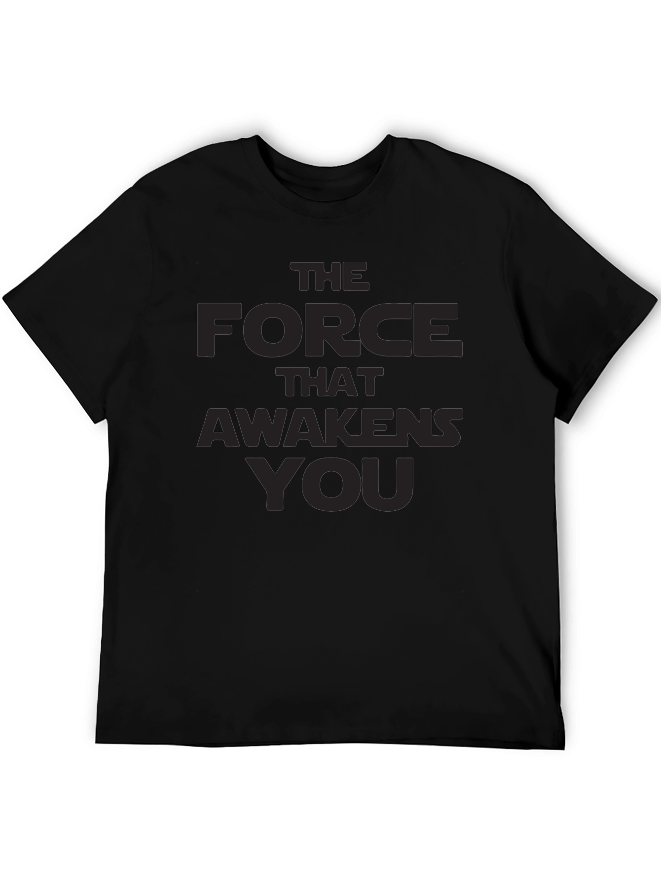 The Force Awakens You Black T-Shirt