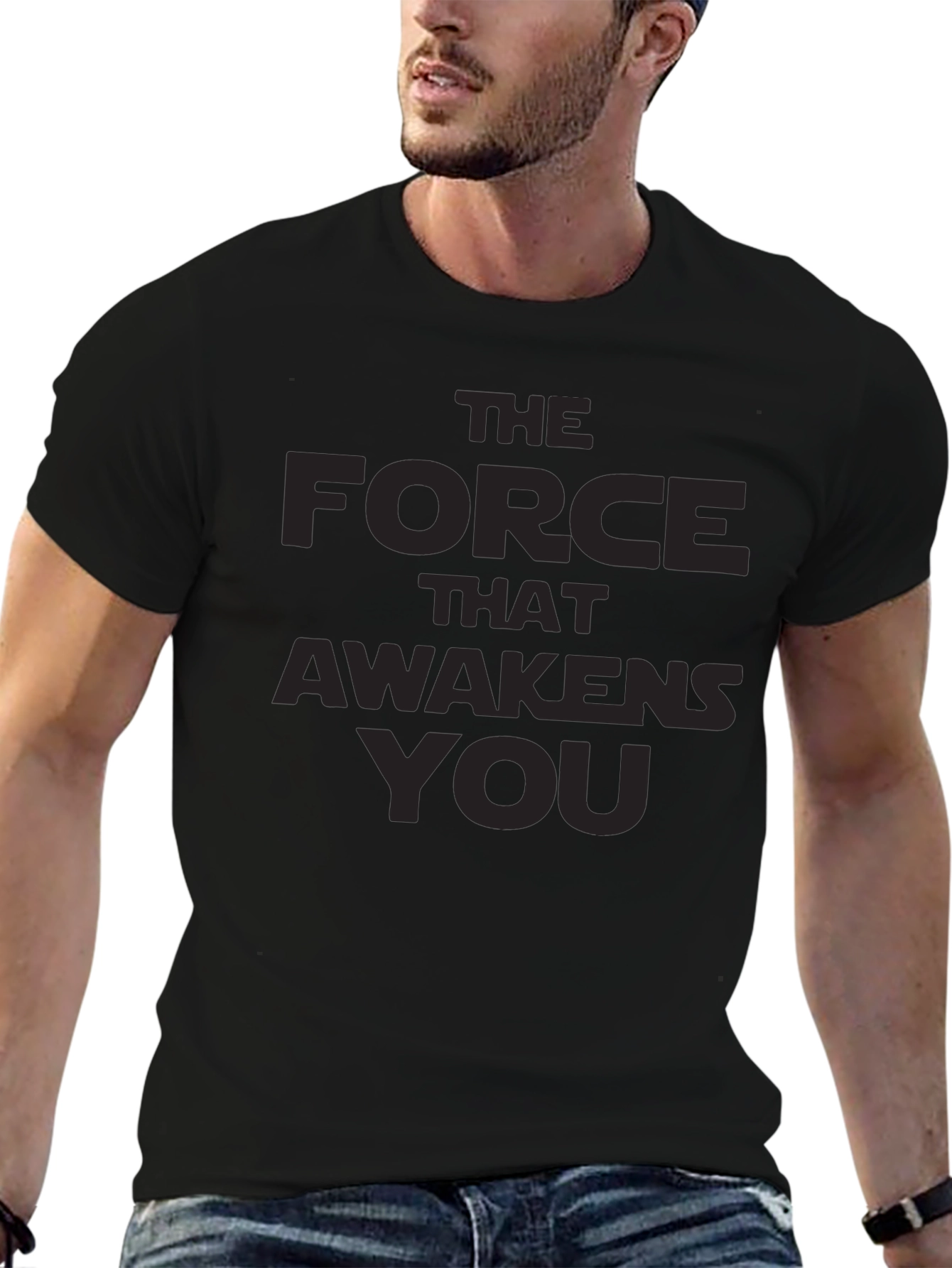 The Force Awakens You Black T-Shirt