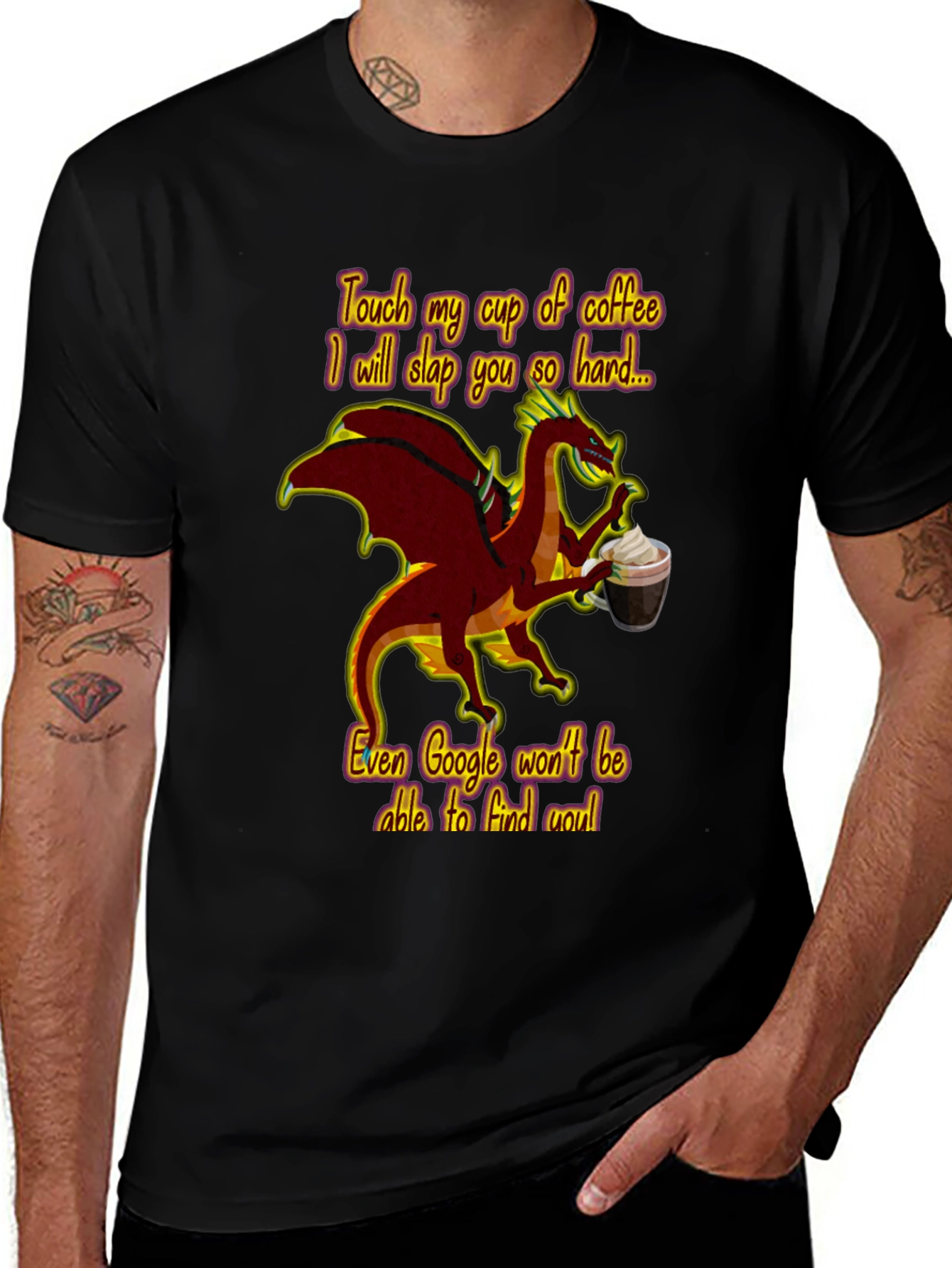 Dragon Coffee Lover T-Shirt