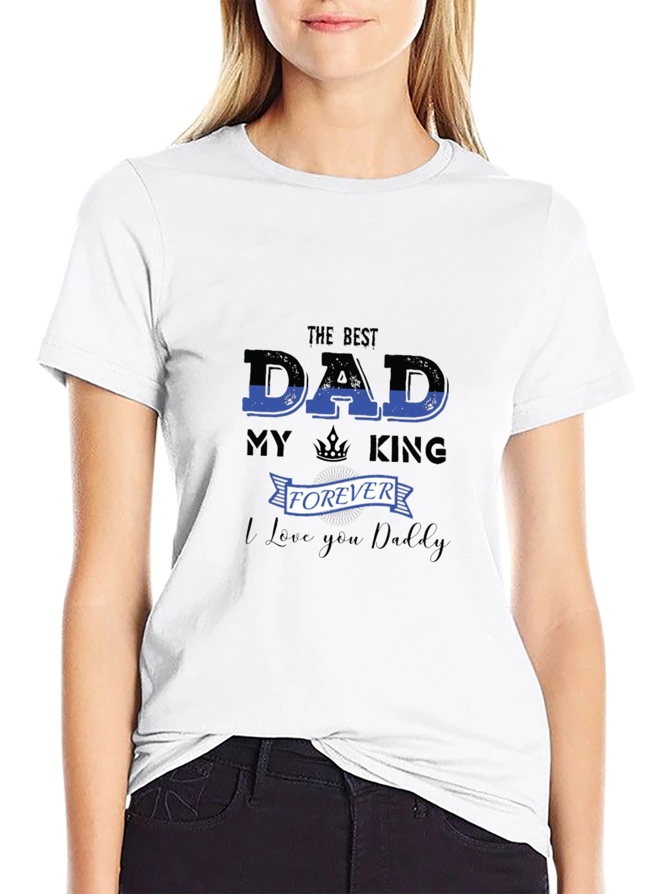 Best Dad Ever Graphic Tee - Fathers Day Gift