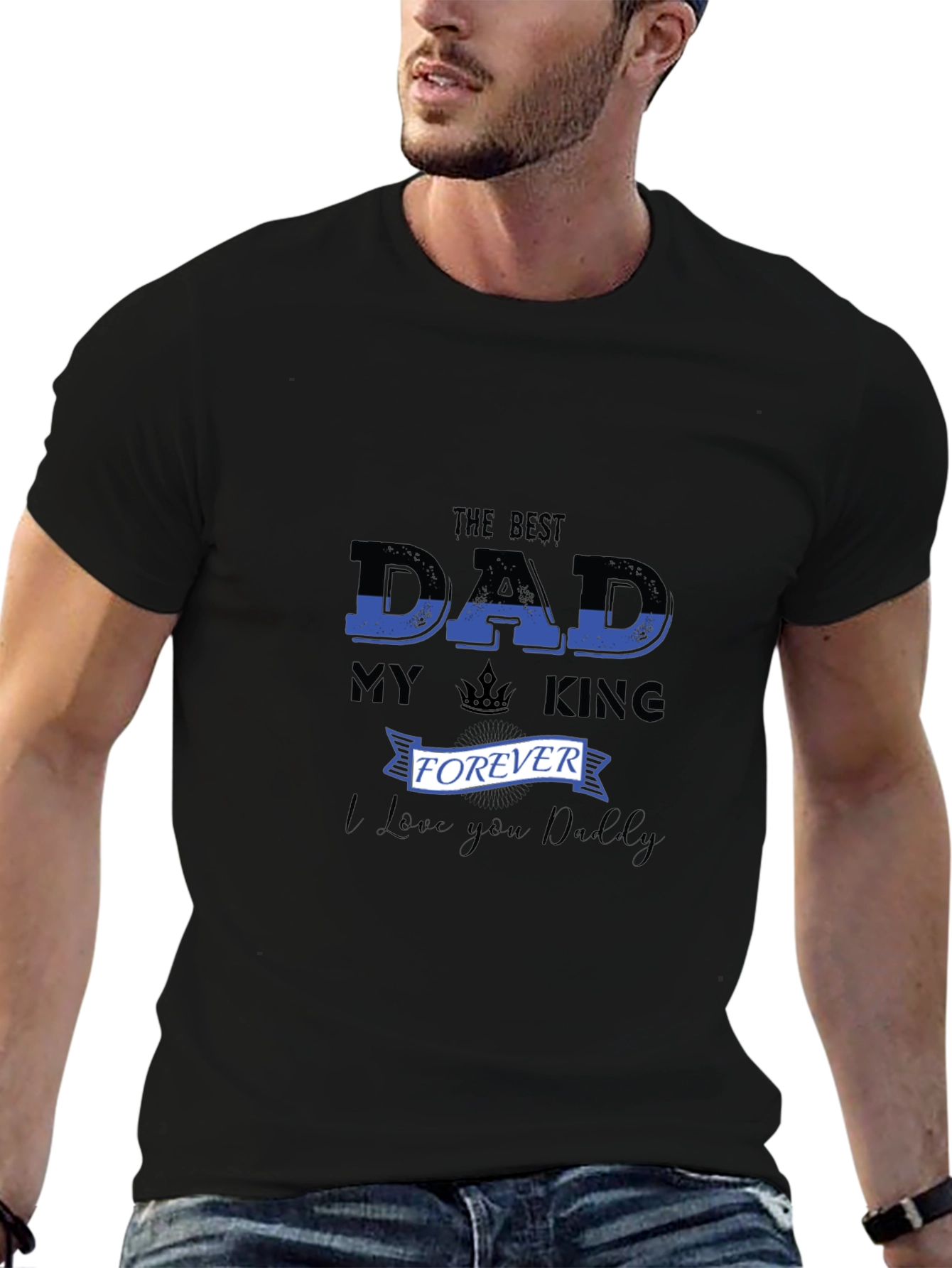 Best Dad Ever Graphic Tee - Fathers Day Gift