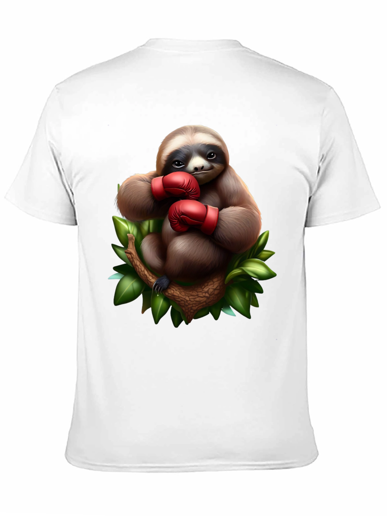 Sloth Boxer Graphic T-Shirt