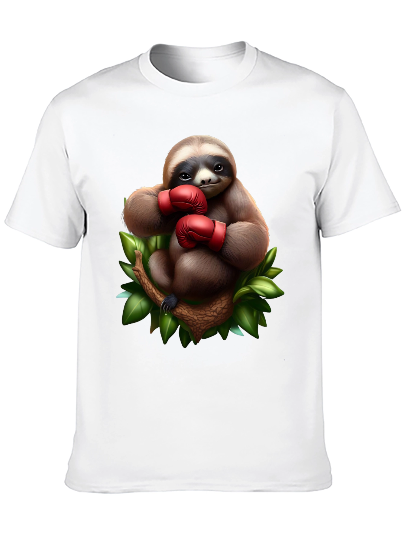 Sloth Boxer Graphic T-Shirt