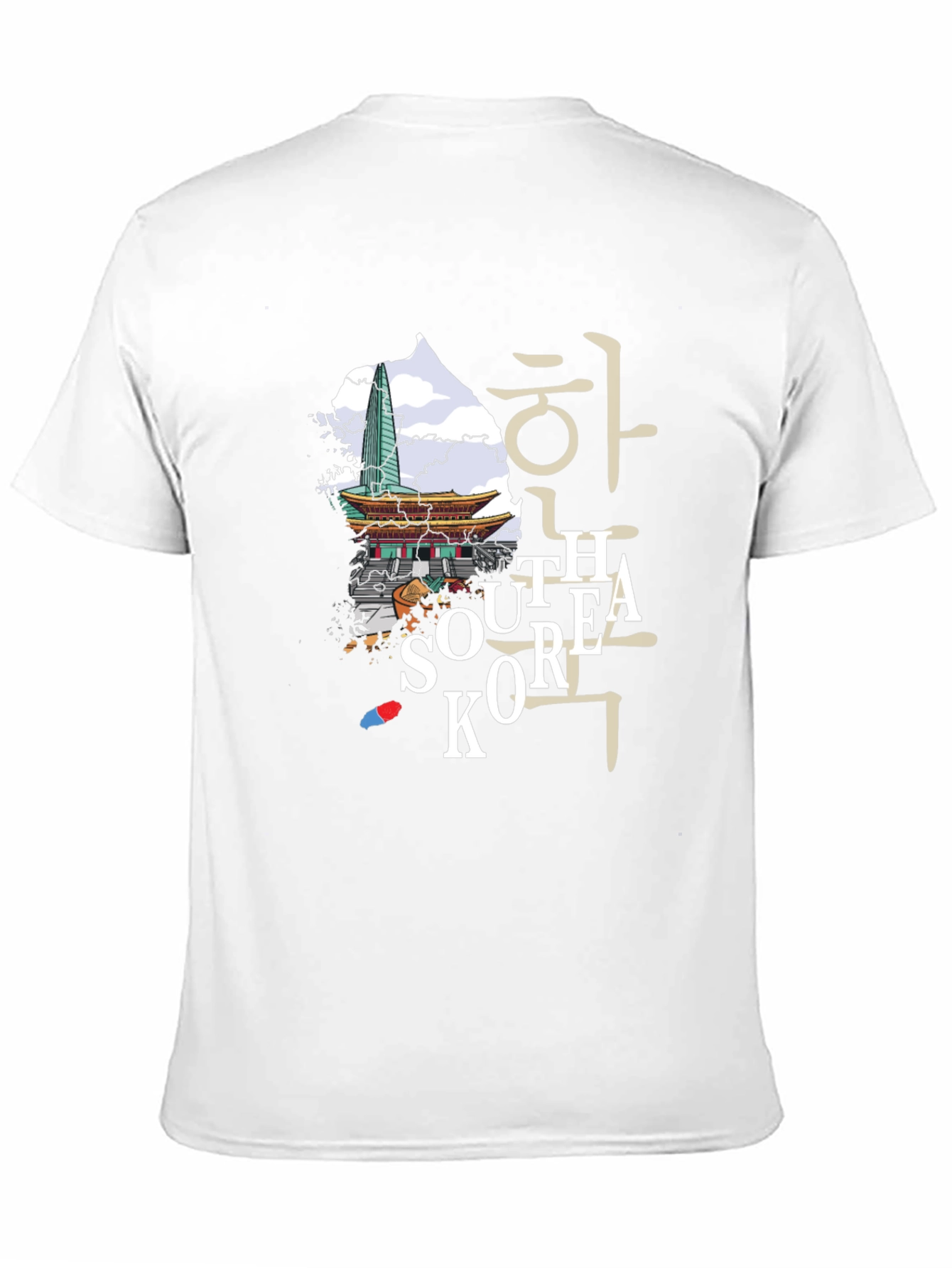 South Korea Graphic Tee - Travel Inspired Shirt