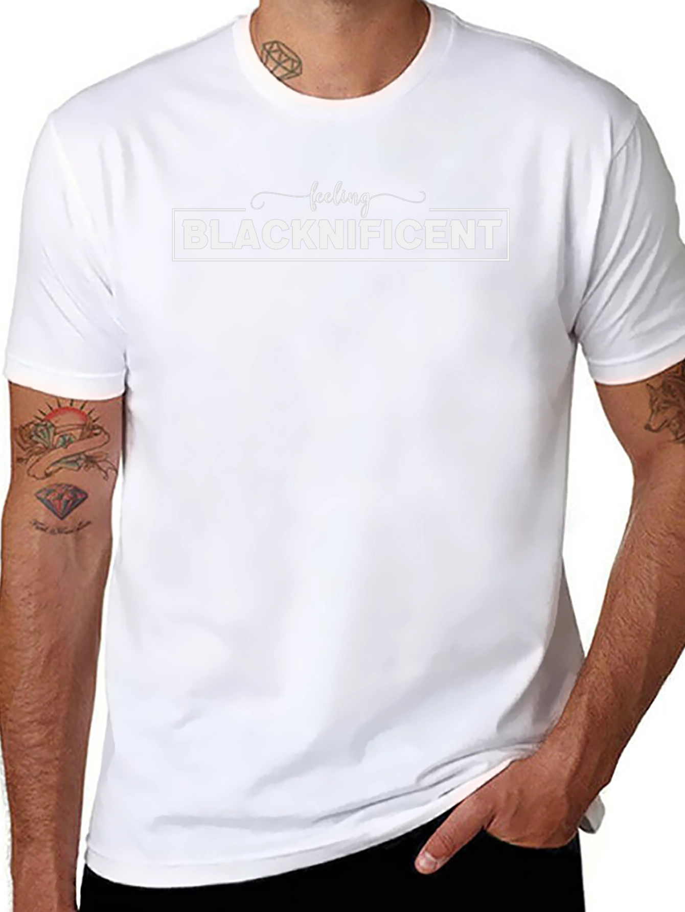 Blacknificent Graphic Tee - Bold Statement Shirt