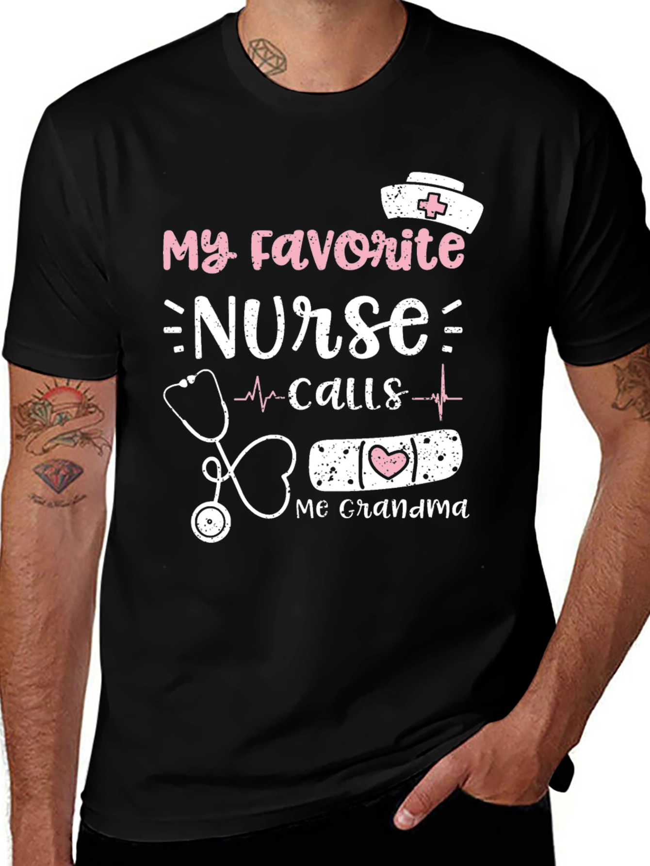 My Favorite Nurse Calls Me Grandma T-Shirt