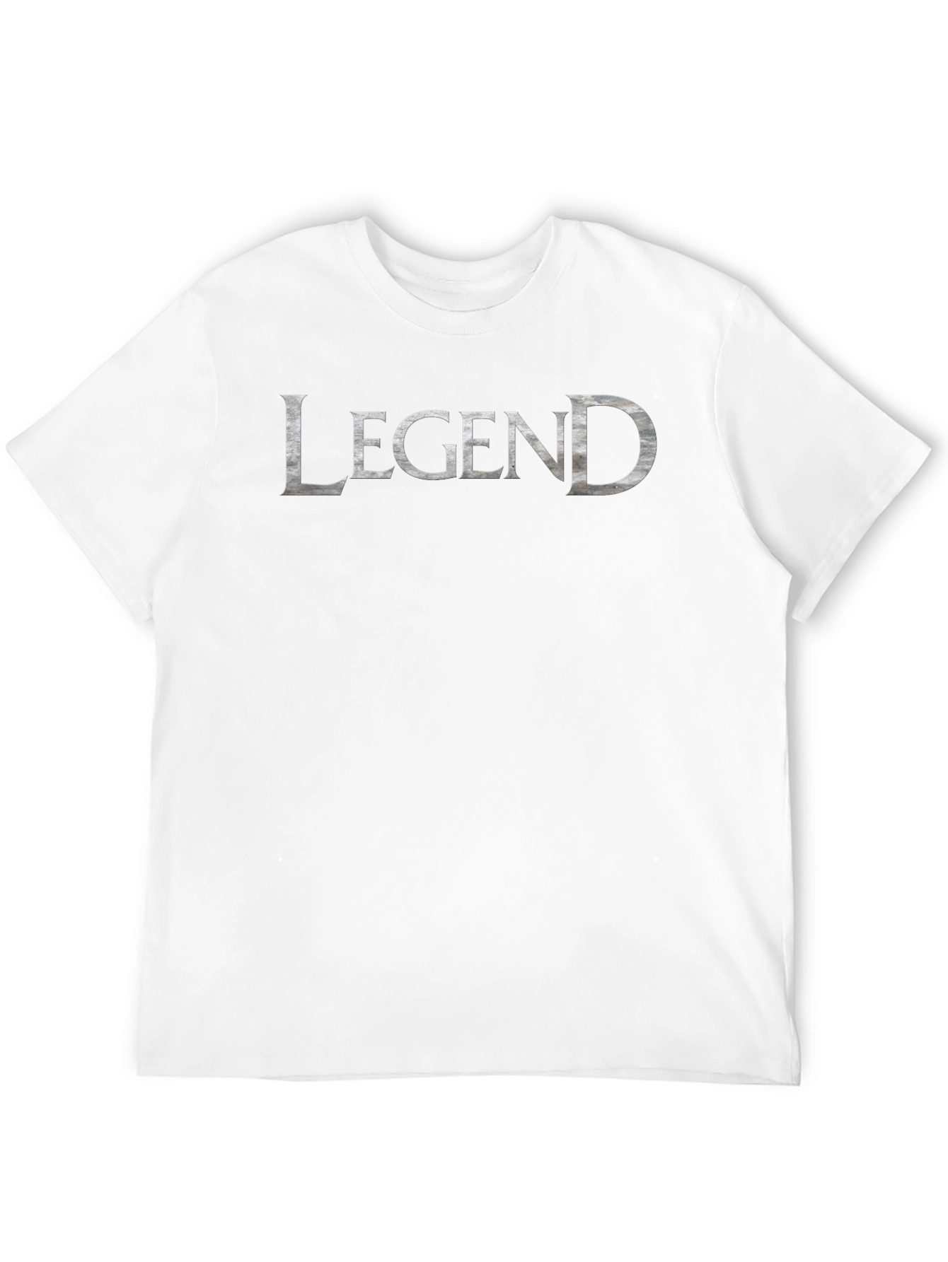 Legend Graphic Print Black T-Shirt