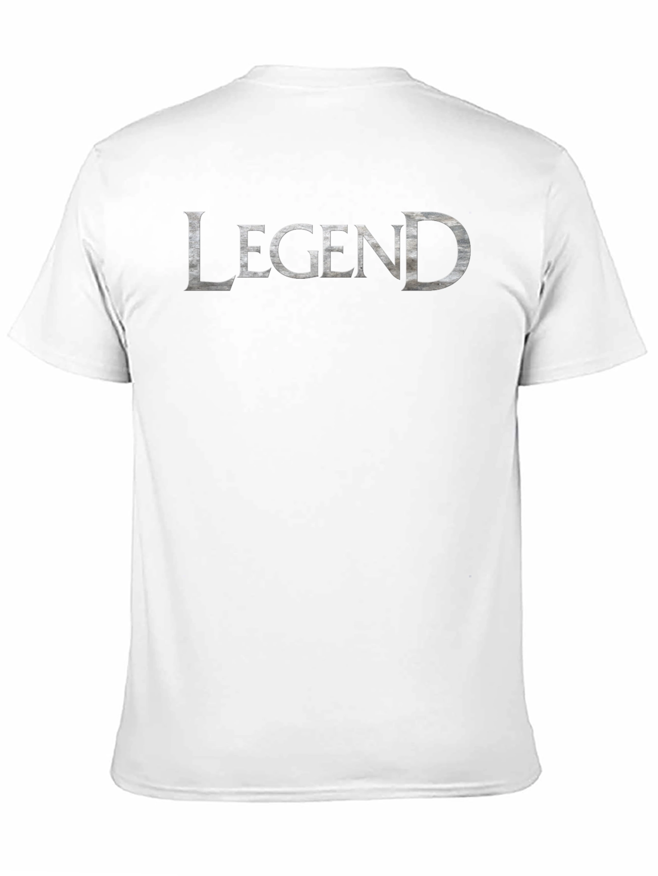 Legend Graphic Print Black T-Shirt