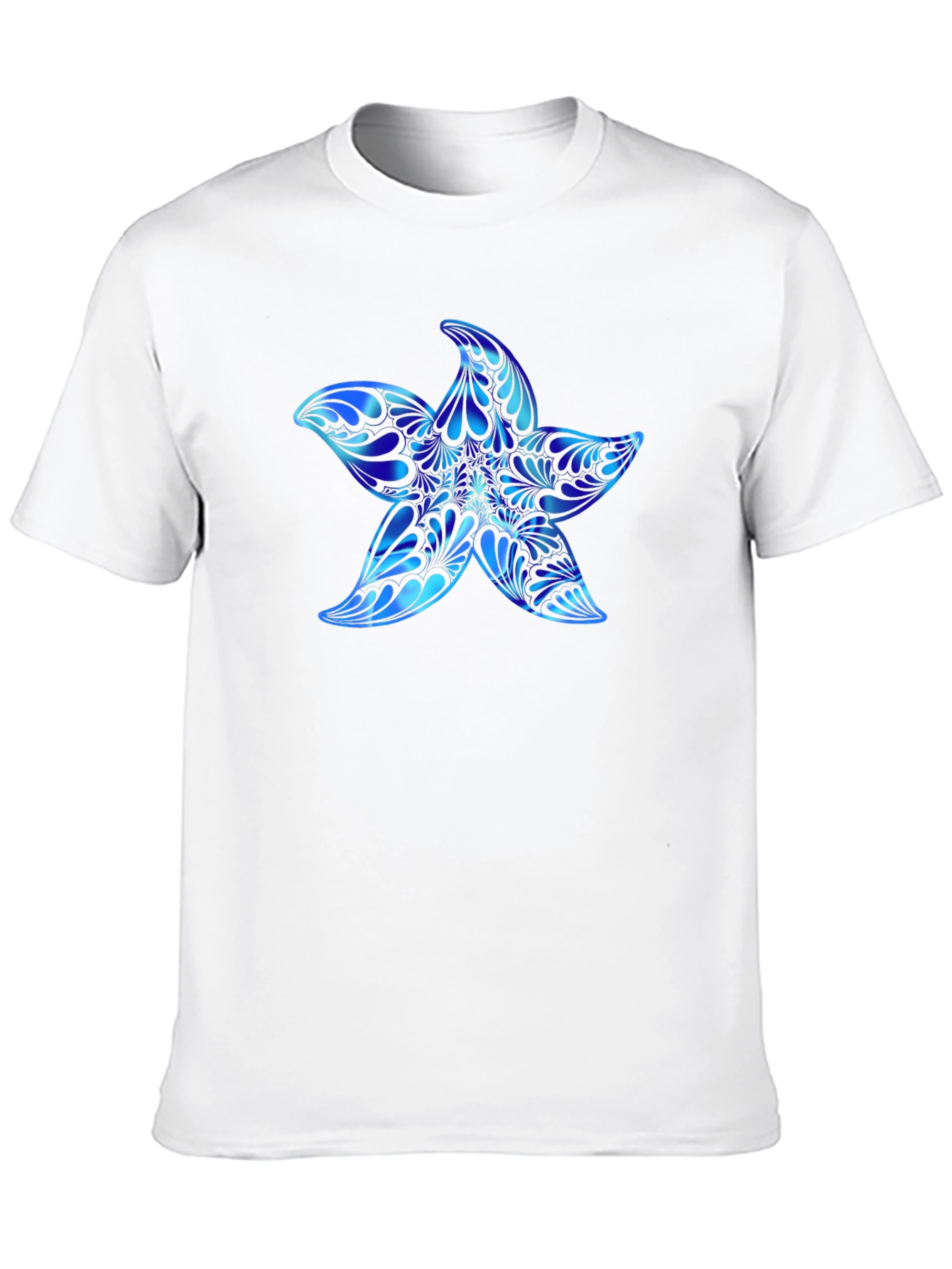 Blue Starfish Graphic T-Shirt