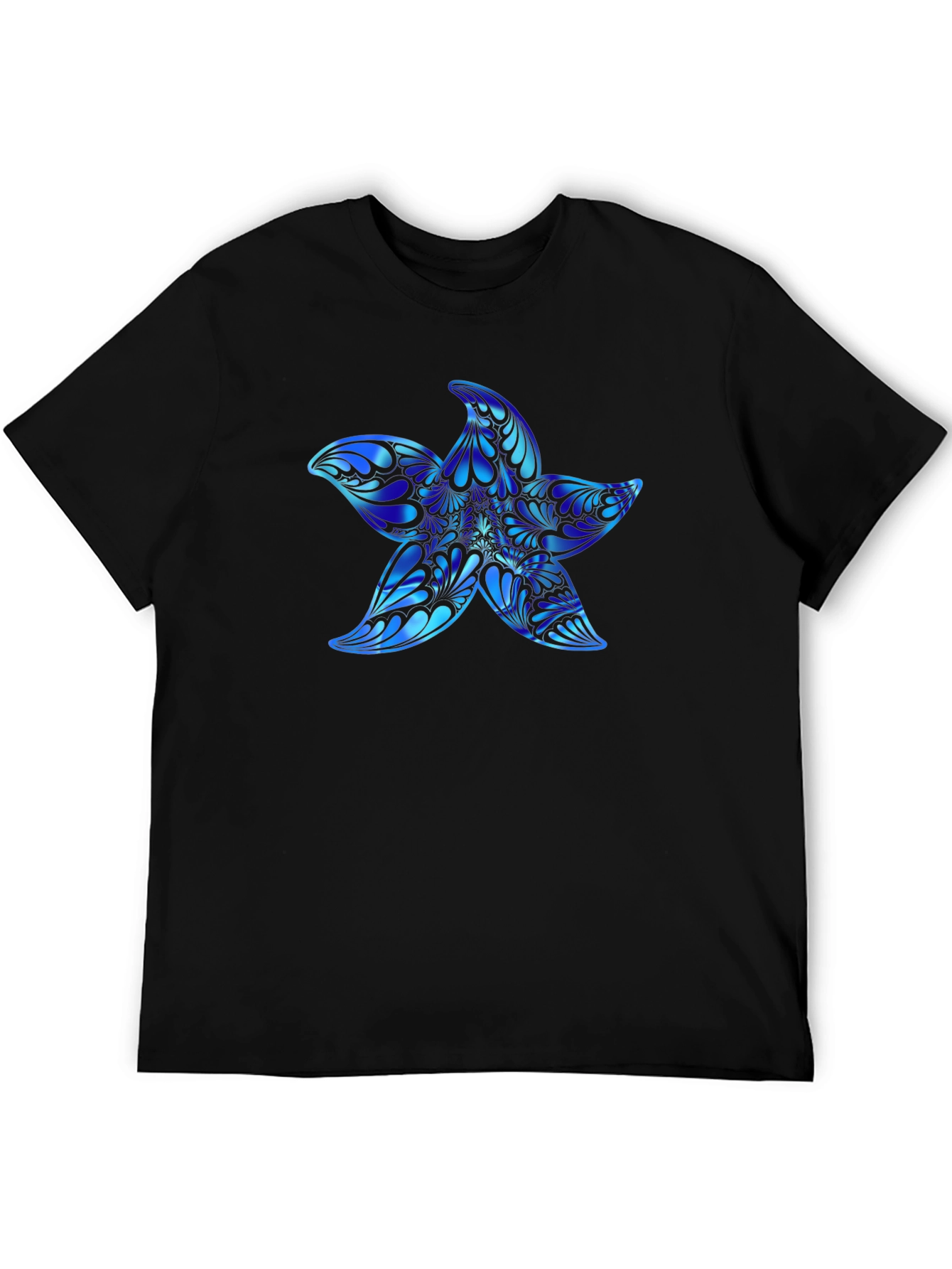 Blue Starfish Graphic T-Shirt