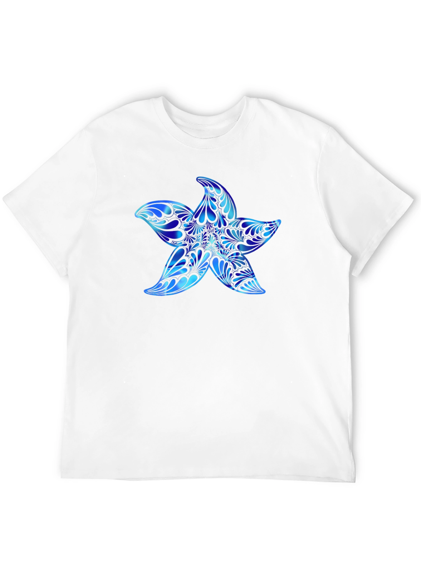 Blue Starfish Graphic T-Shirt