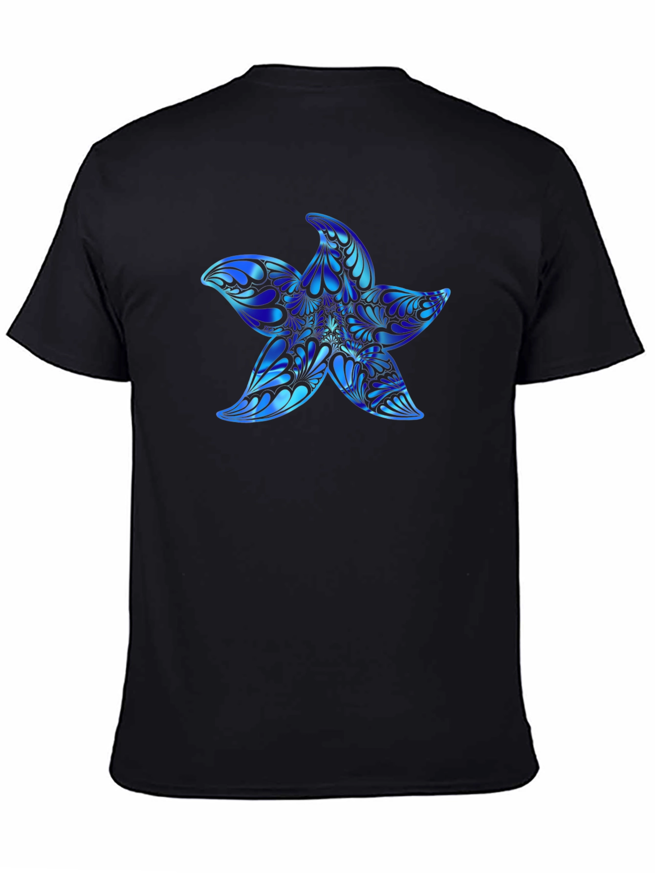 Blue Starfish Graphic T-Shirt