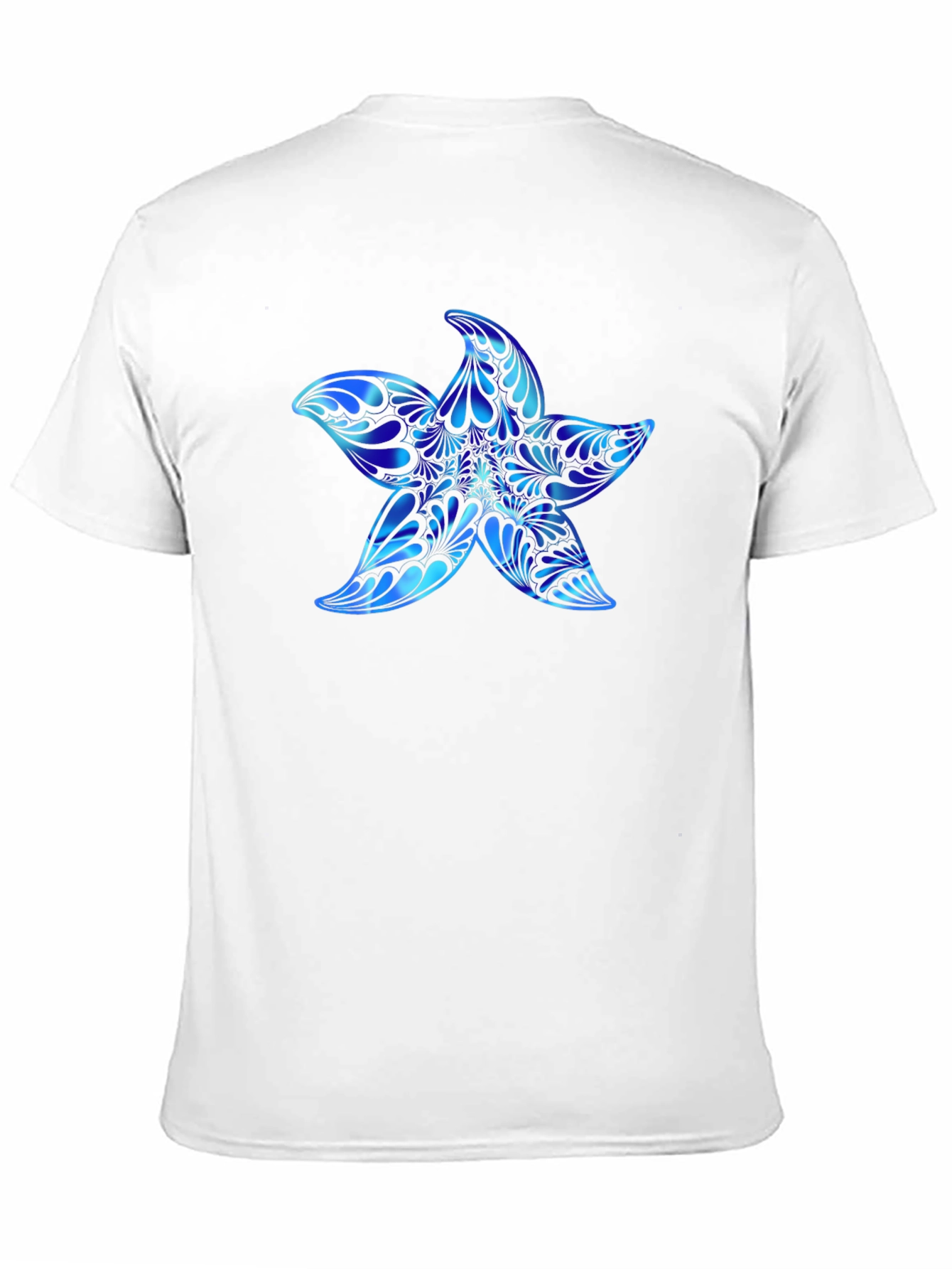 Blue Starfish Graphic T-Shirt