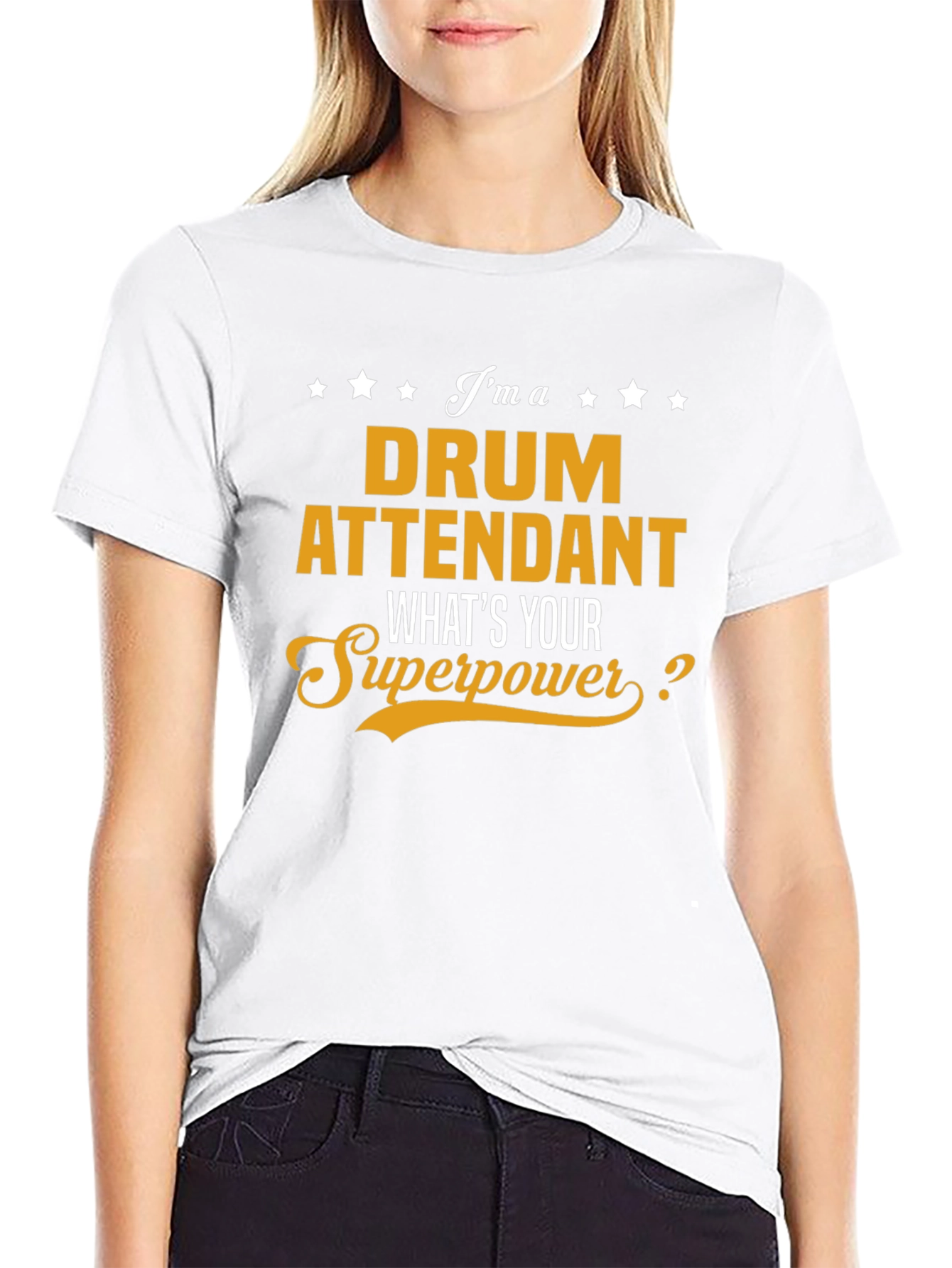 Drum Attendant Superpower T-Shirt